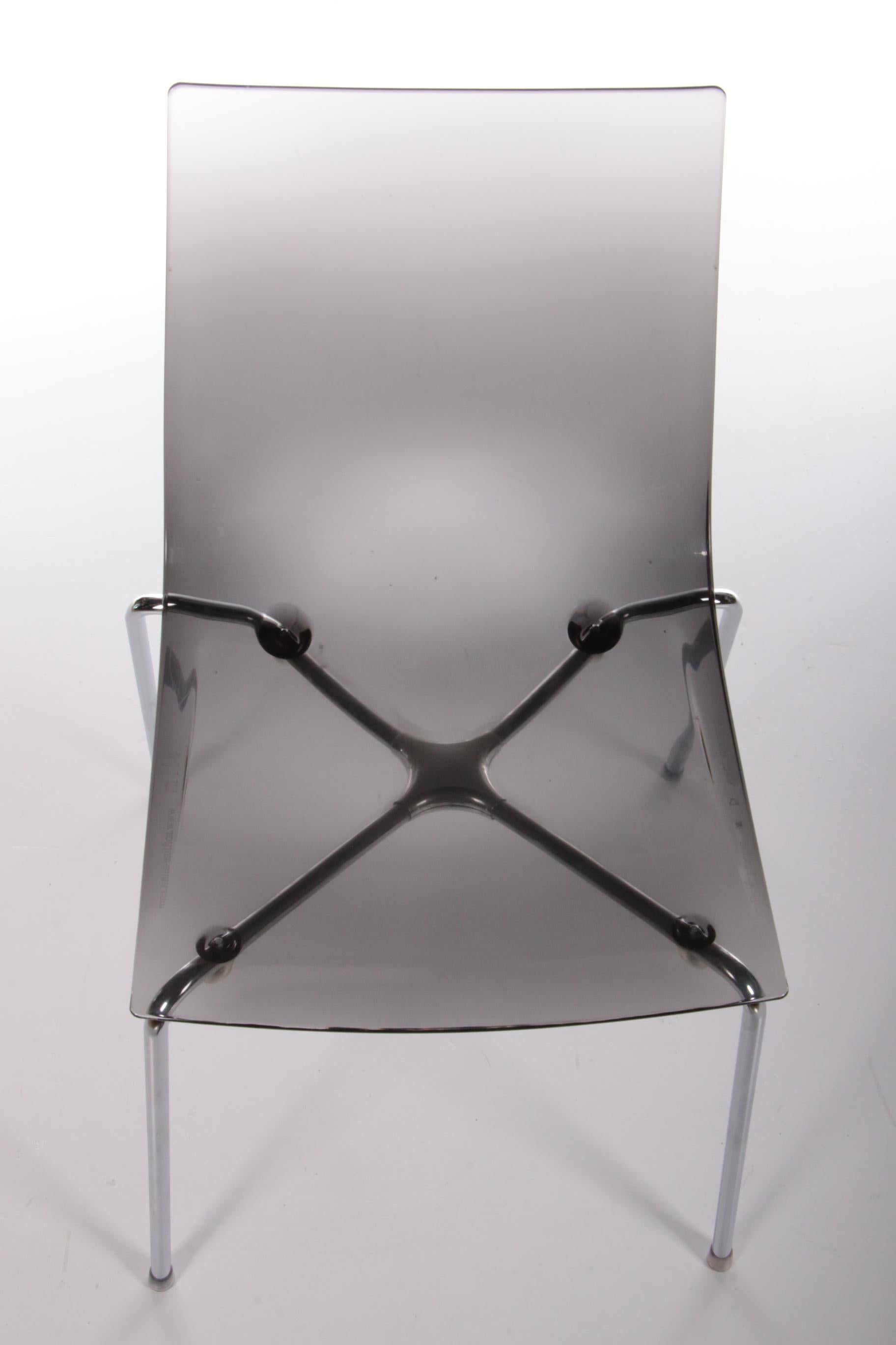 Set of Two Italian Dining Room Chairs by Roberto Foschia, 2007 3