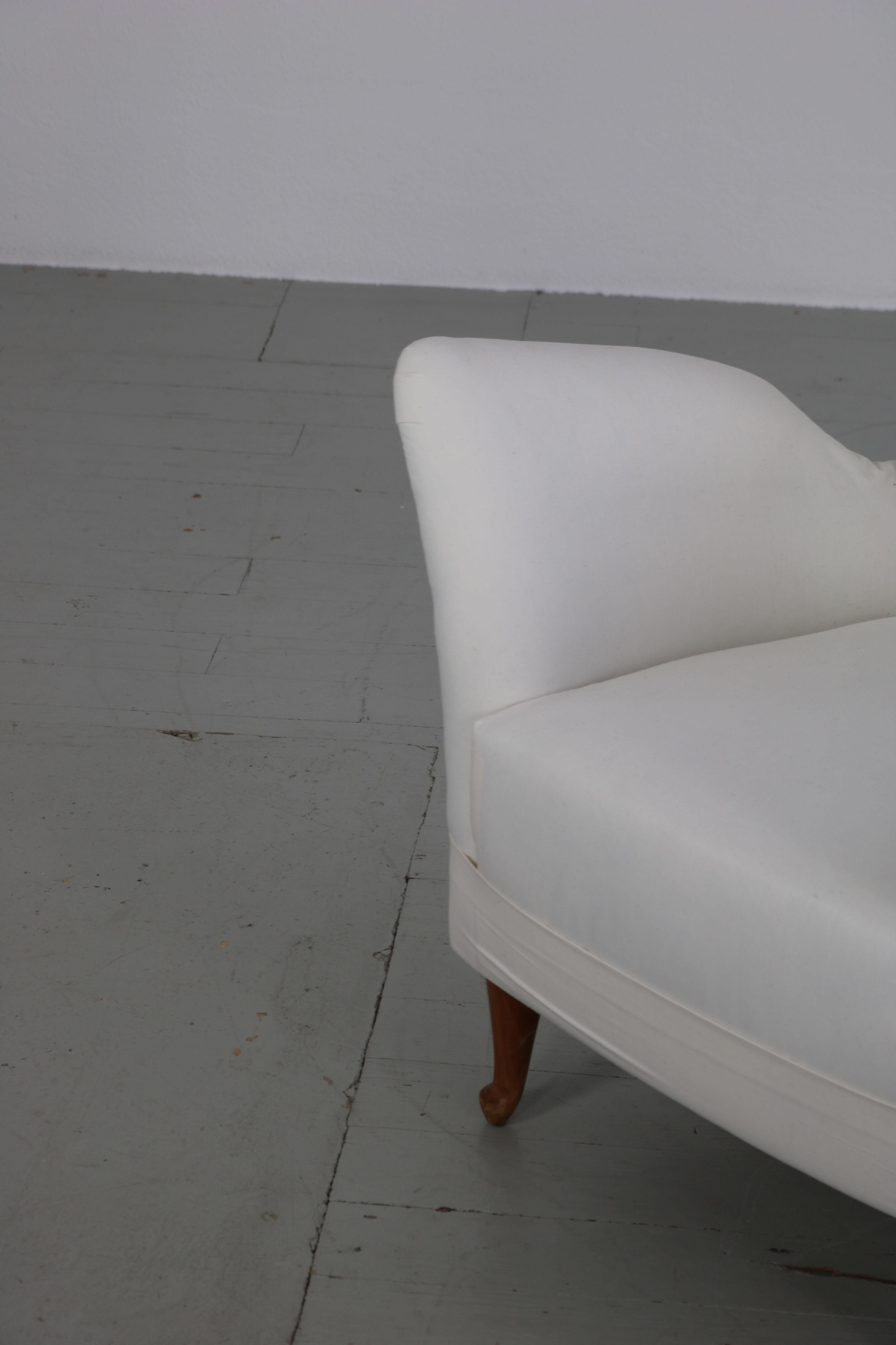Set of Two Italian Ponti Stile Armchairs from Italy, 1950s For Sale 7