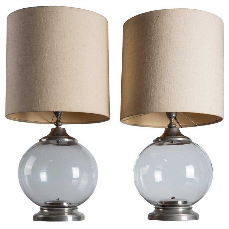 Set of Two Italian Table lamps For Sale at 1stDibs