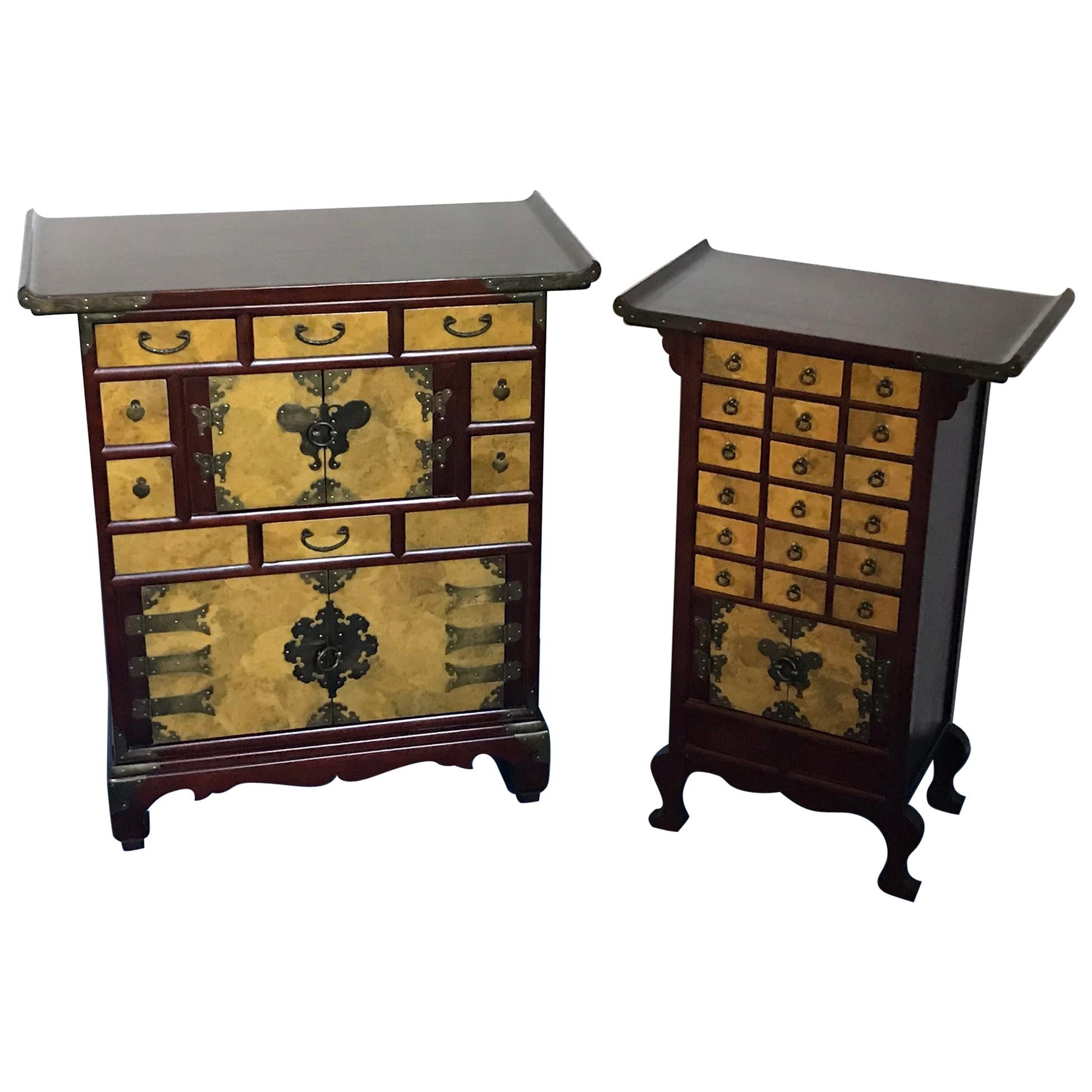Set of Two Japonese Cases, "1960" For Sale