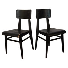 Vintage Set of two Jean Prouvé chairs - Vauconsant