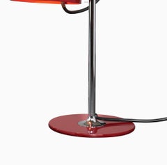 Set of Two Joe Colombo Mini Coupe Table Lamps by Oluce