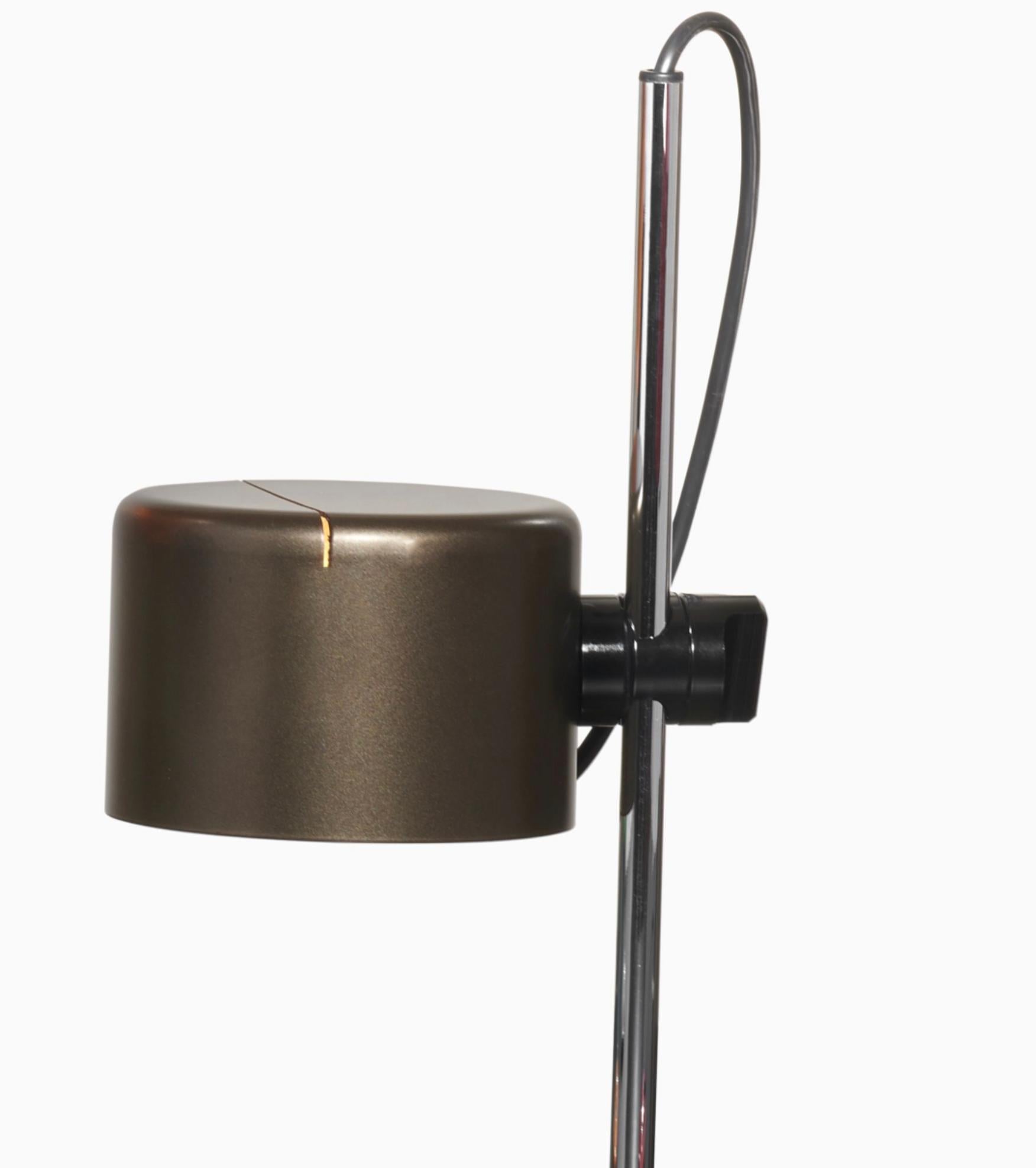 Mid-Century Modern Set of Two Joe Colombo Mini Coupe Table Lamps by Oluce For Sale