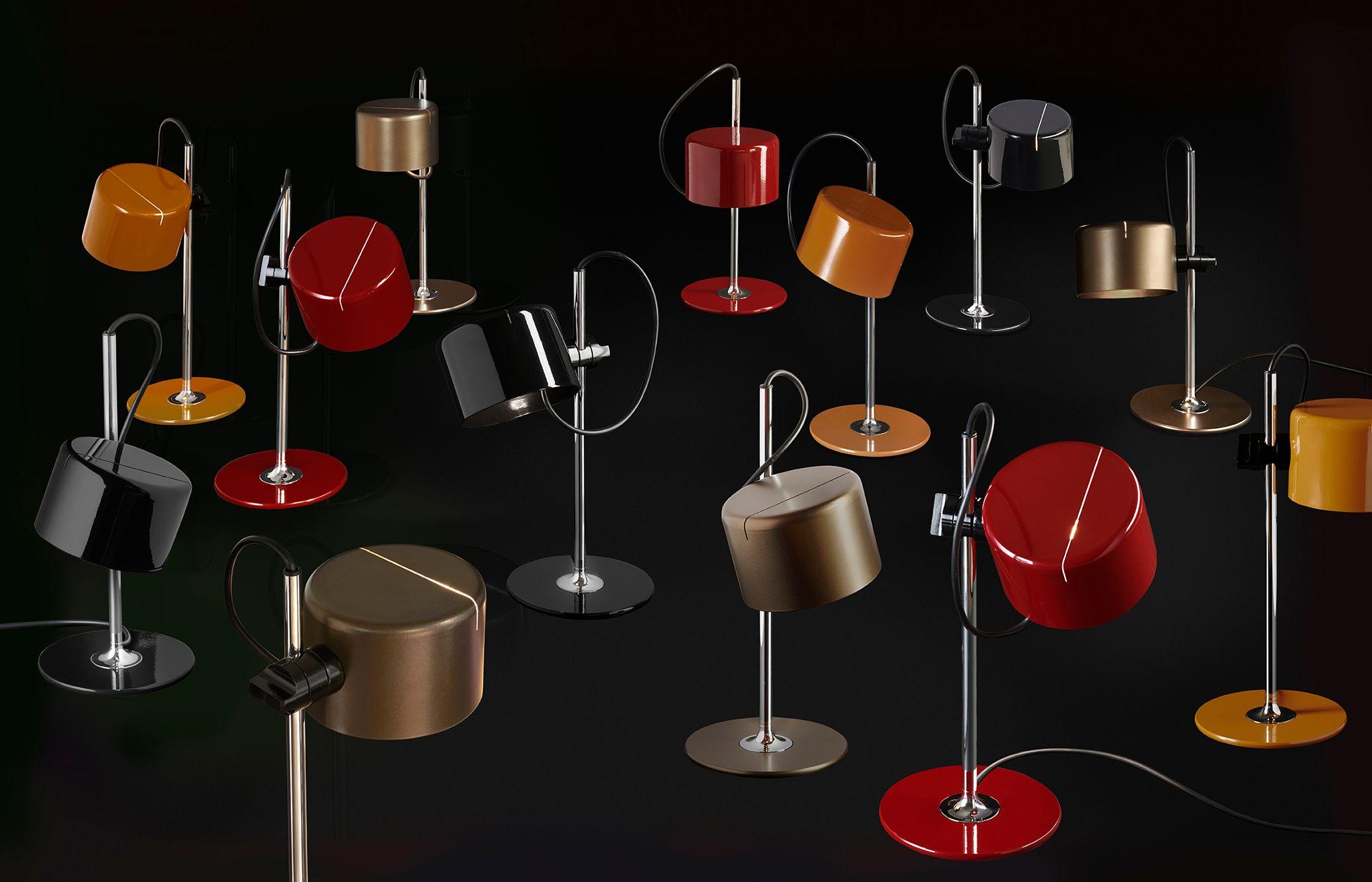 XXIe siècle et contemporain Ensemble de deux lampes de bureau mini-coupé Joe Colombo par Oluce en vente
