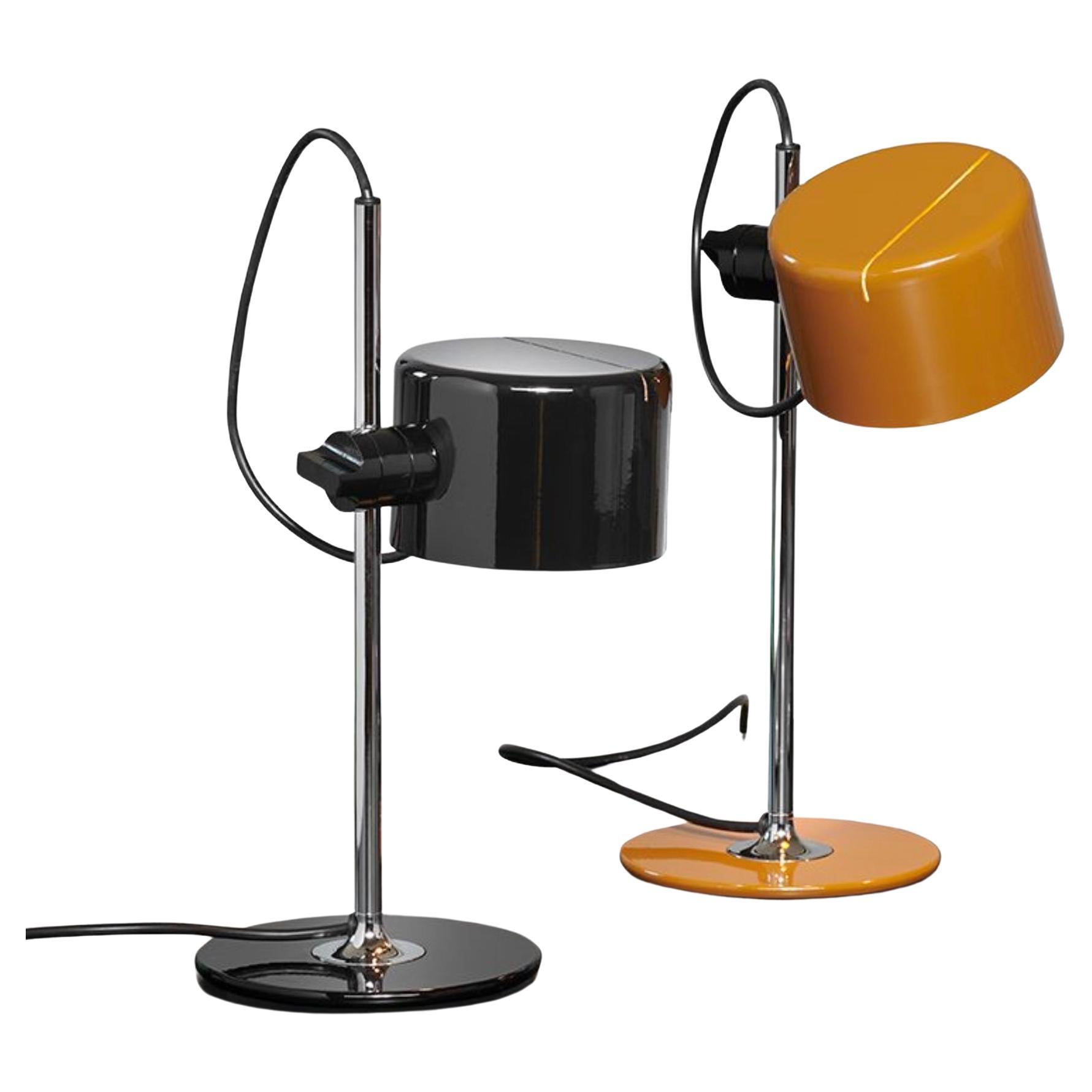 Set of Two Joe Colombo Mini Coupe Table Lamps by Oluce For Sale