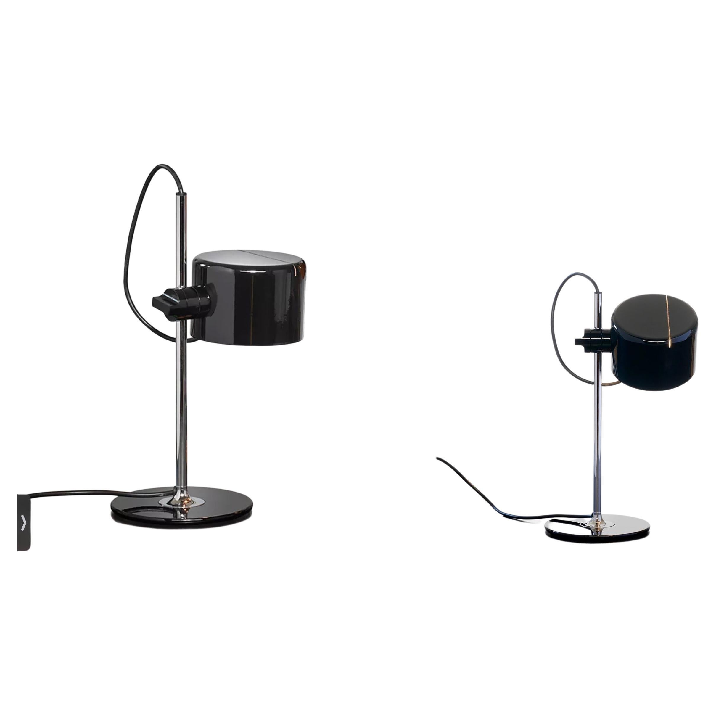 Set of Two Joe Colombo Mini Coupe Table Lamps by Oluce