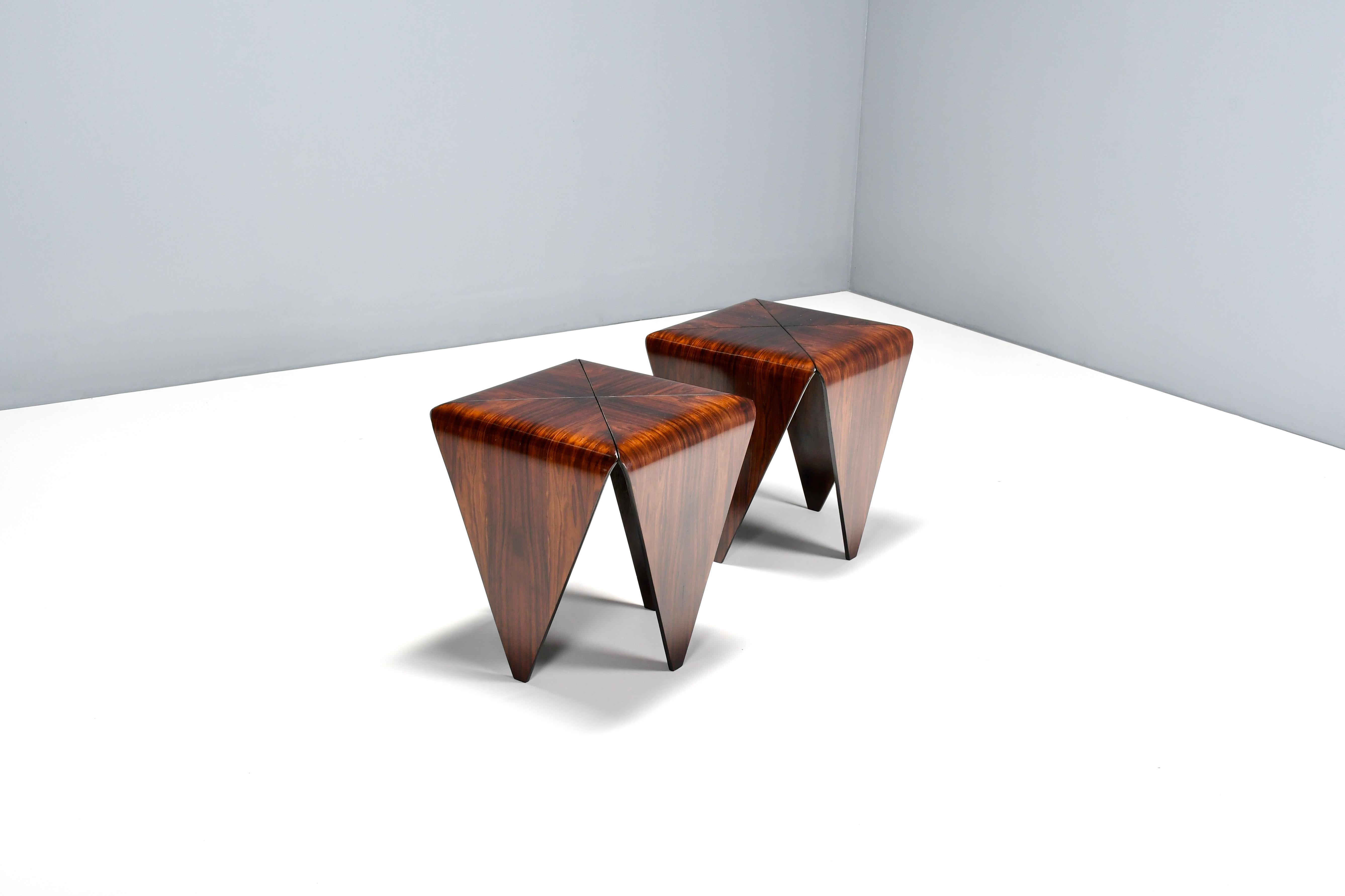 20th Century Set of Two Jorge Zalszupin Petalas Tables by L’atelier, Brazil, 1959