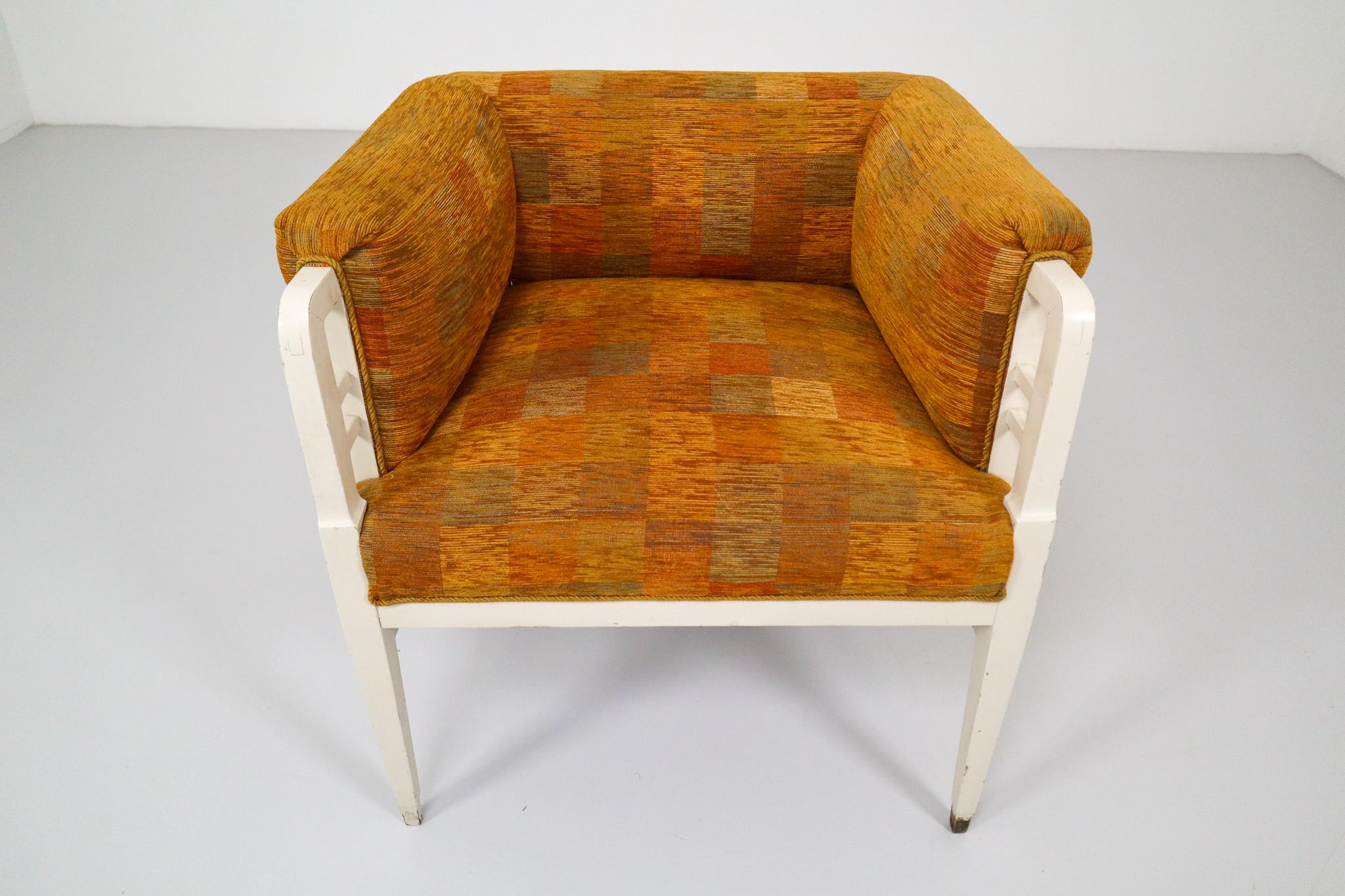 Early 20th Century Set of Two Jugendstil Armchairs, Vienna, 1910s