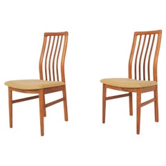 Set of Two Kai Kristiansen for Schou Andersen Dining Chairs, Denmark 1970s