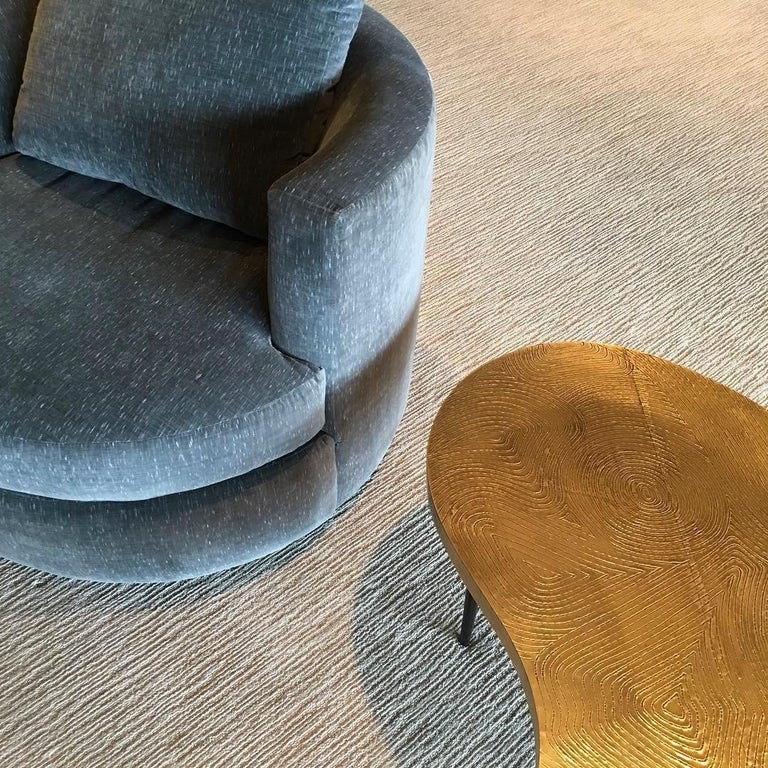 Set of Two Kidney Bean Shaped Coffee Tables in Antique ...