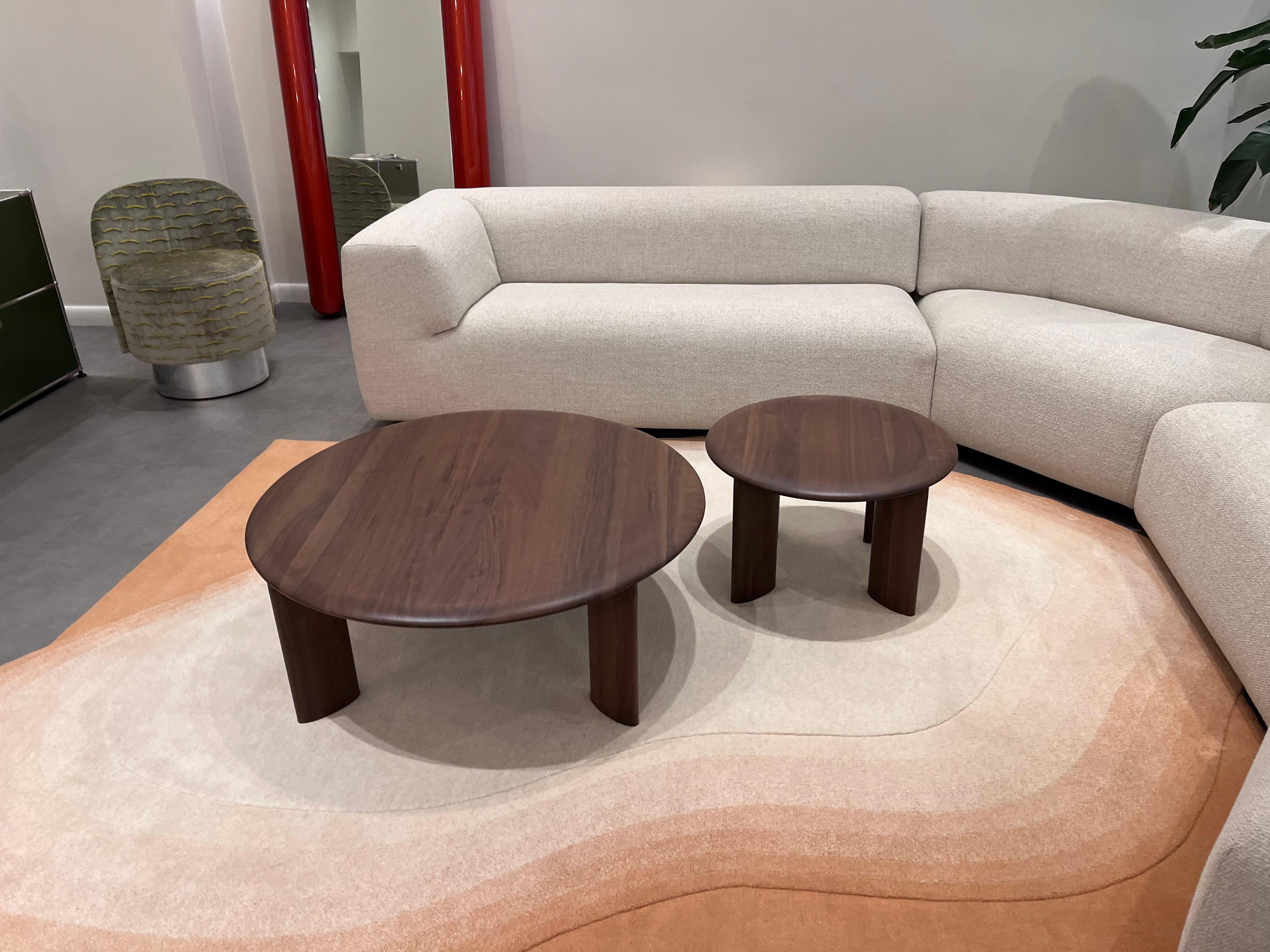 Set of Two L. Ercolani  Walnut IO Coffee Tables by Lars Beller Fjetland in STOCK For Sale 5