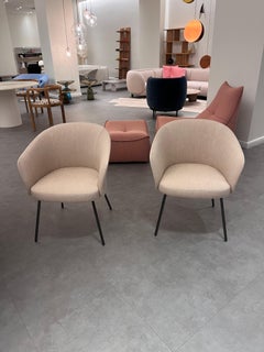 Ensemble de deux fauteuils La Manufacture-Paris Breeze de Sebastian Herkner en STOCK