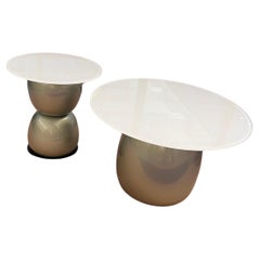 Set Of Two La Manufacture-Paris Gem Tables by Sebastian Herkner in Stock