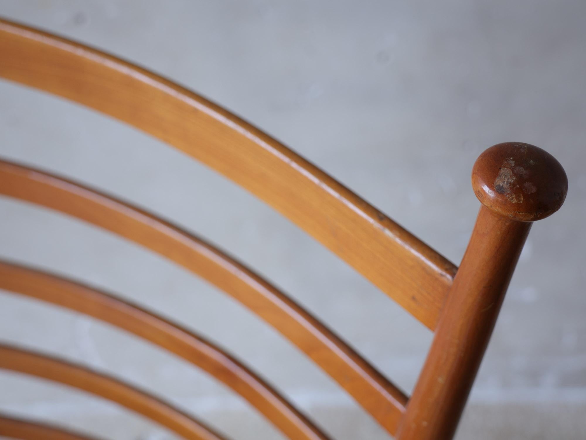 Ensemble de deux chaises Ladderback de Figli di Sanguineti G.B. à Chiavari, Italie en vente 1
