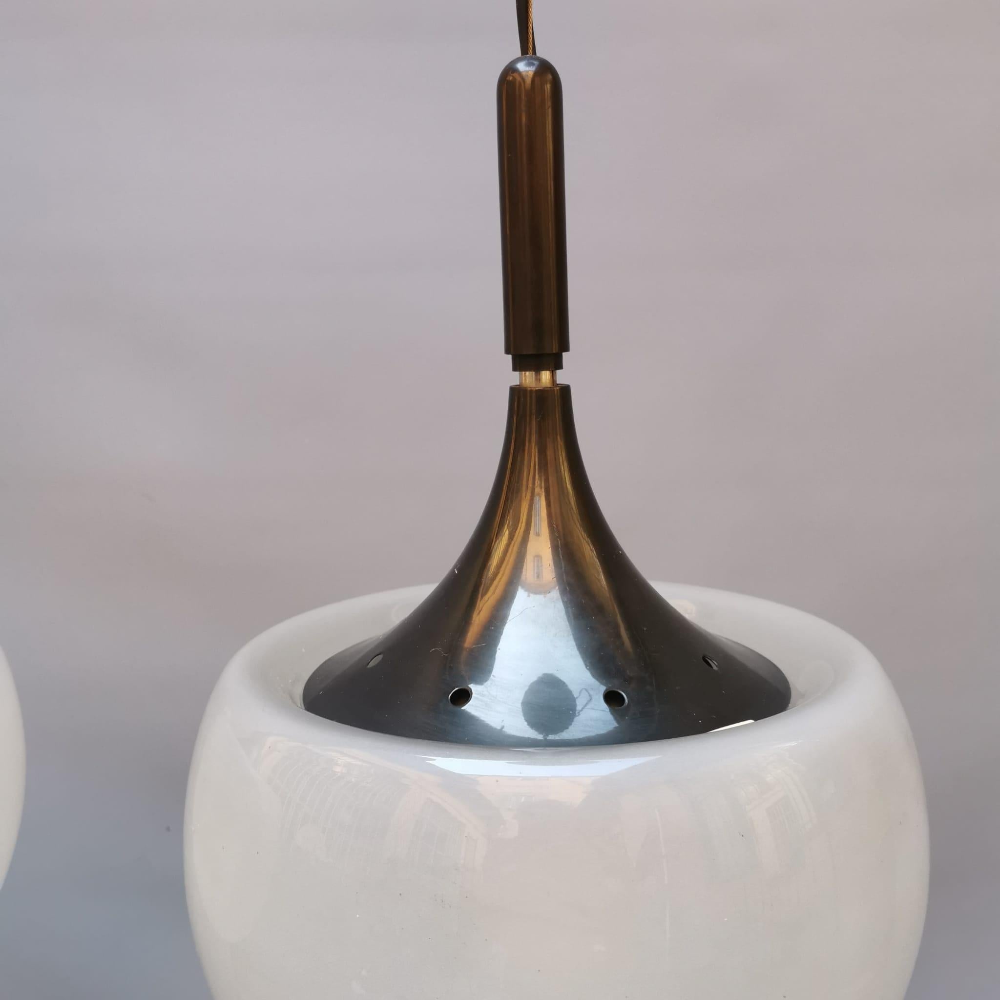 Italian Set of Two Lamp 1804, Martinelli Luce, 1965