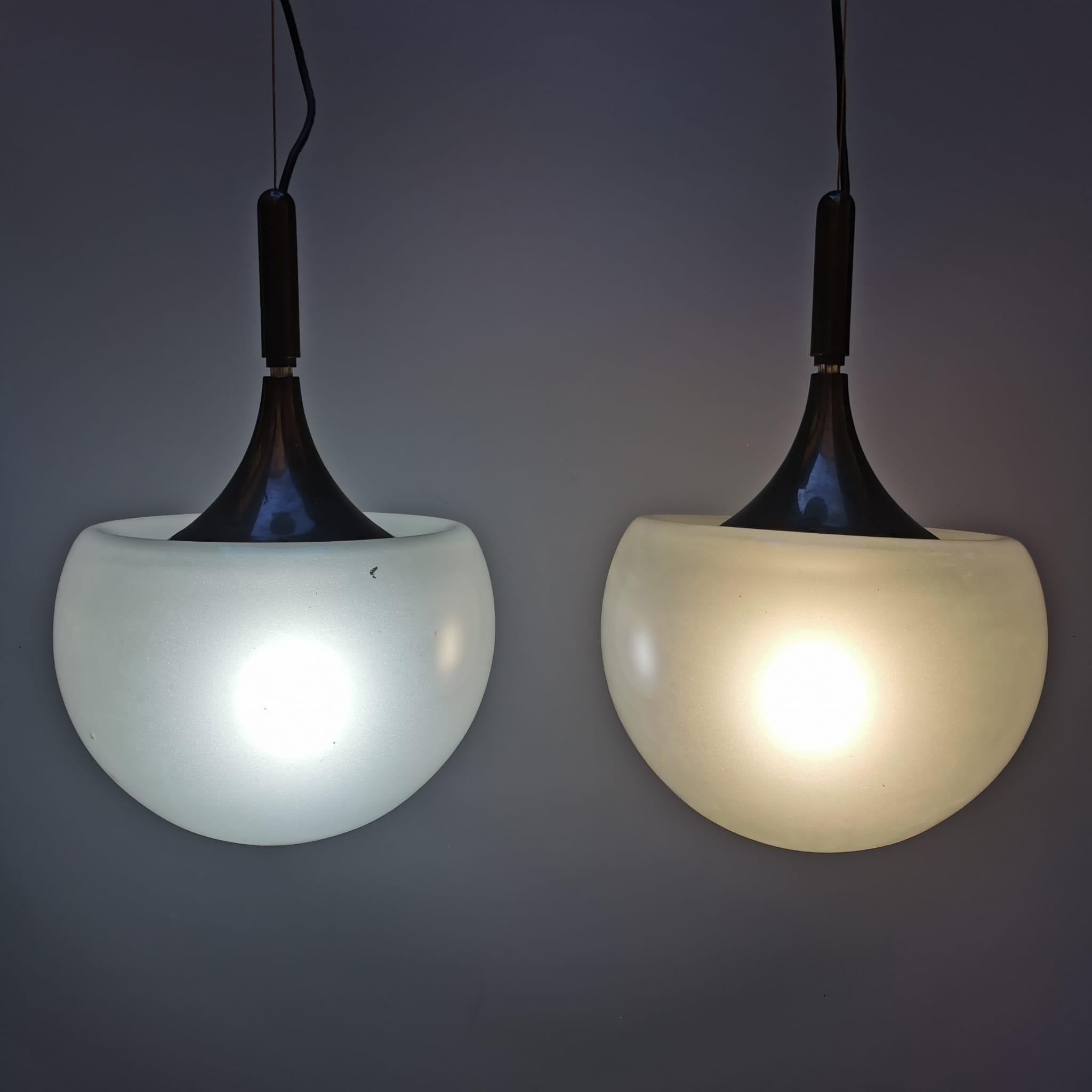 Set of Two Lamp 1804, Martinelli Luce, 1965 1