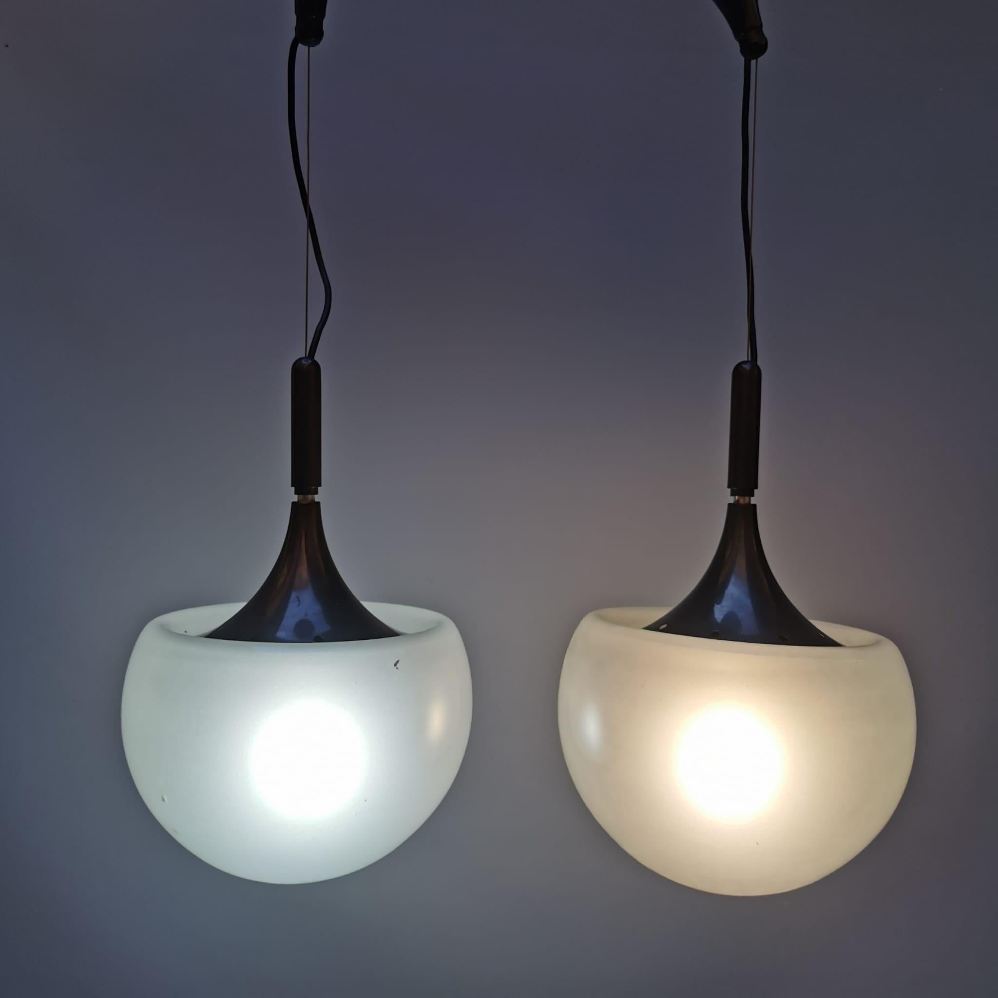 Set of Two Lamp 1804, Martinelli Luce, 1965 2