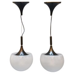 Set of Two Lamp 1804, Martinelli Luce, 1965