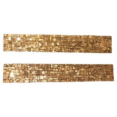 Set of Two Large Bronze Door Handles, 1970s