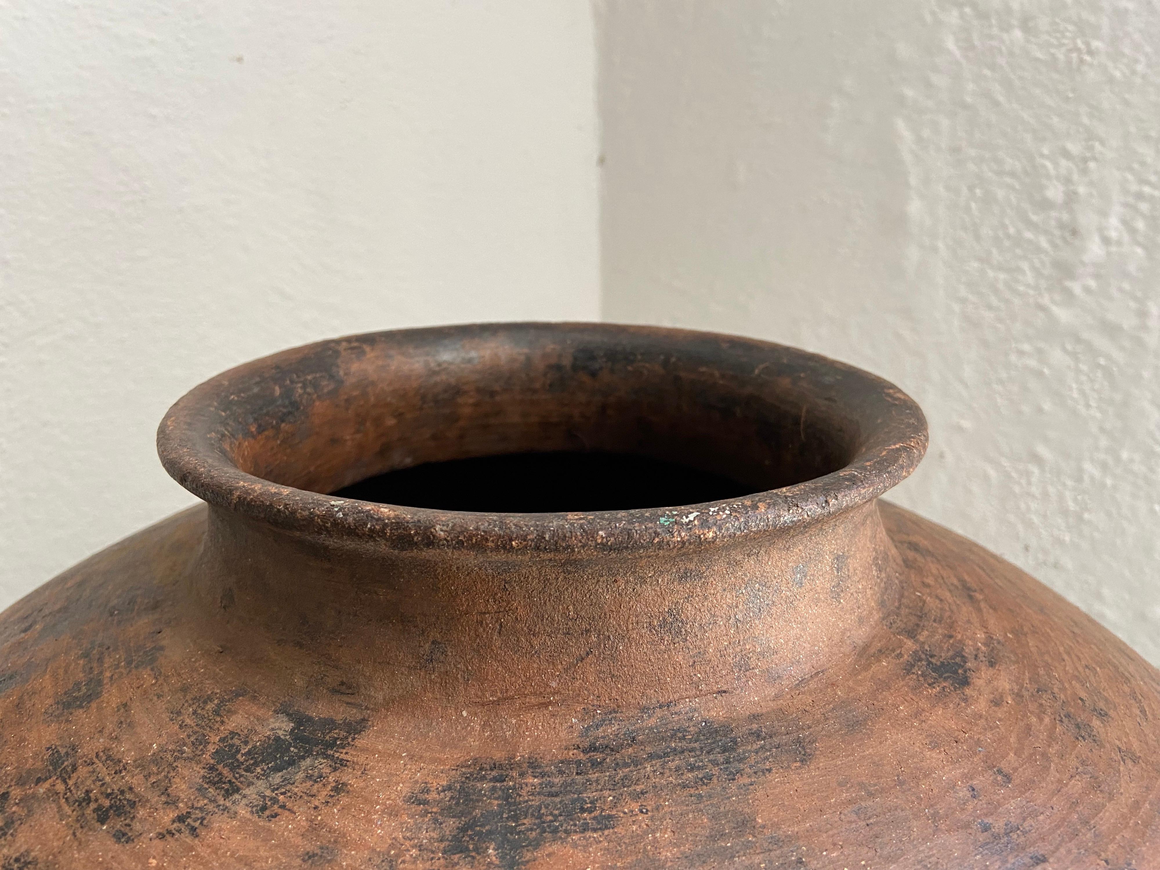 Mexican Set of Two Large Pots from Mexico