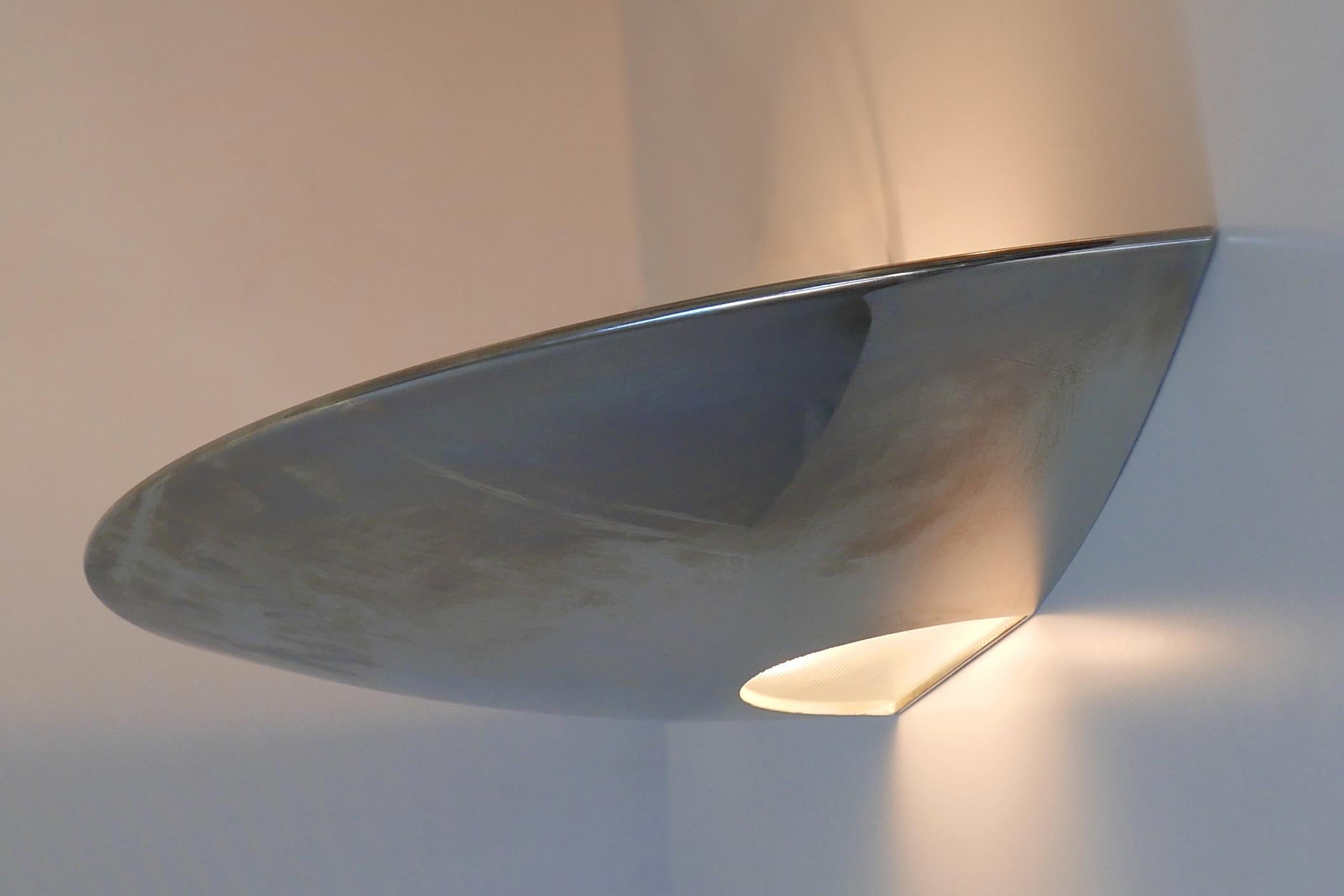 Juego de dos lámparas de pared o apliques XXL de Florian Schulz, años 70, Alemania en venta 5