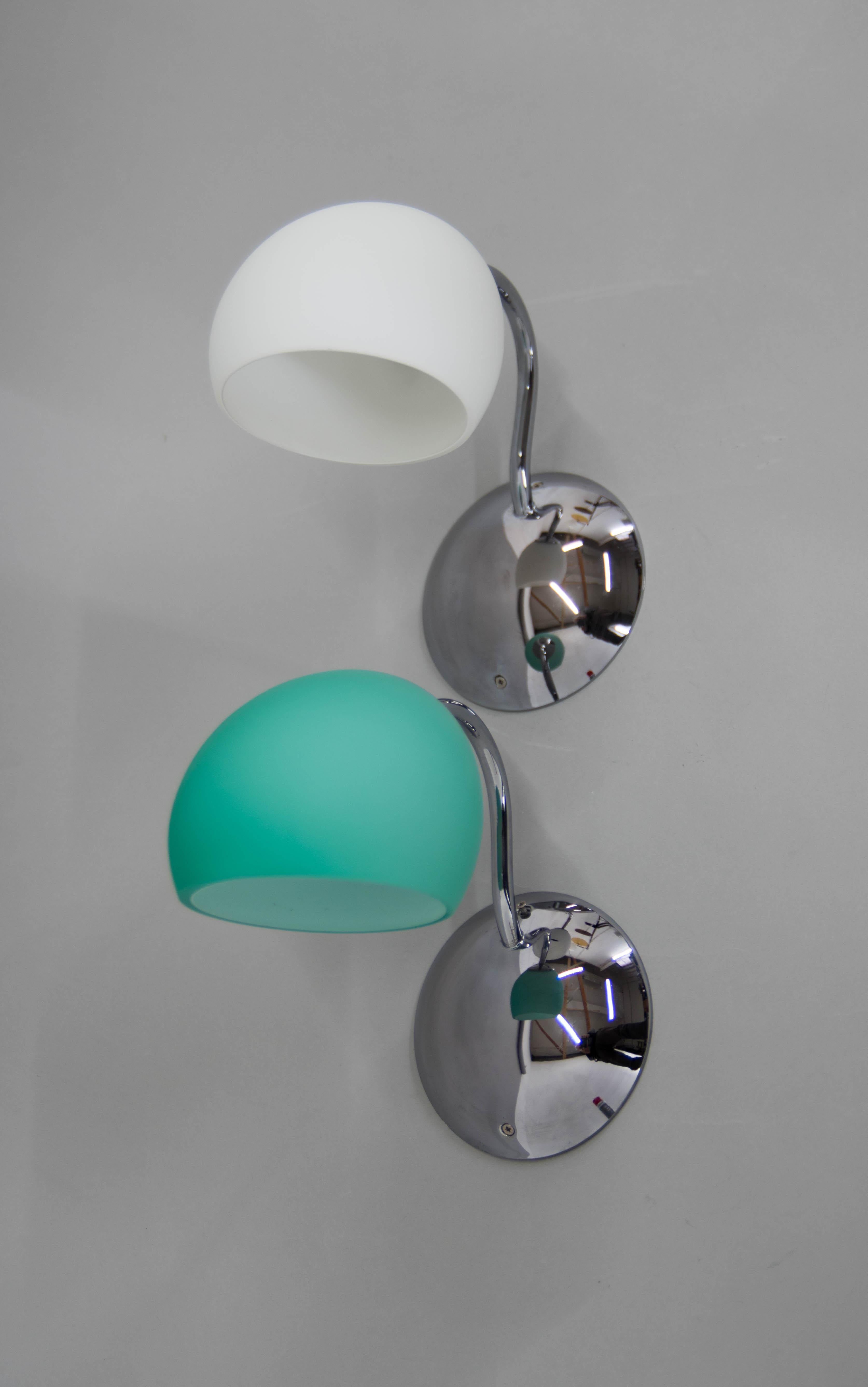 Set of Two Leucos P3 Wall Lights designed by Toso & Massari, Italy, 2010 In Excellent Condition For Sale In Praha, CZ