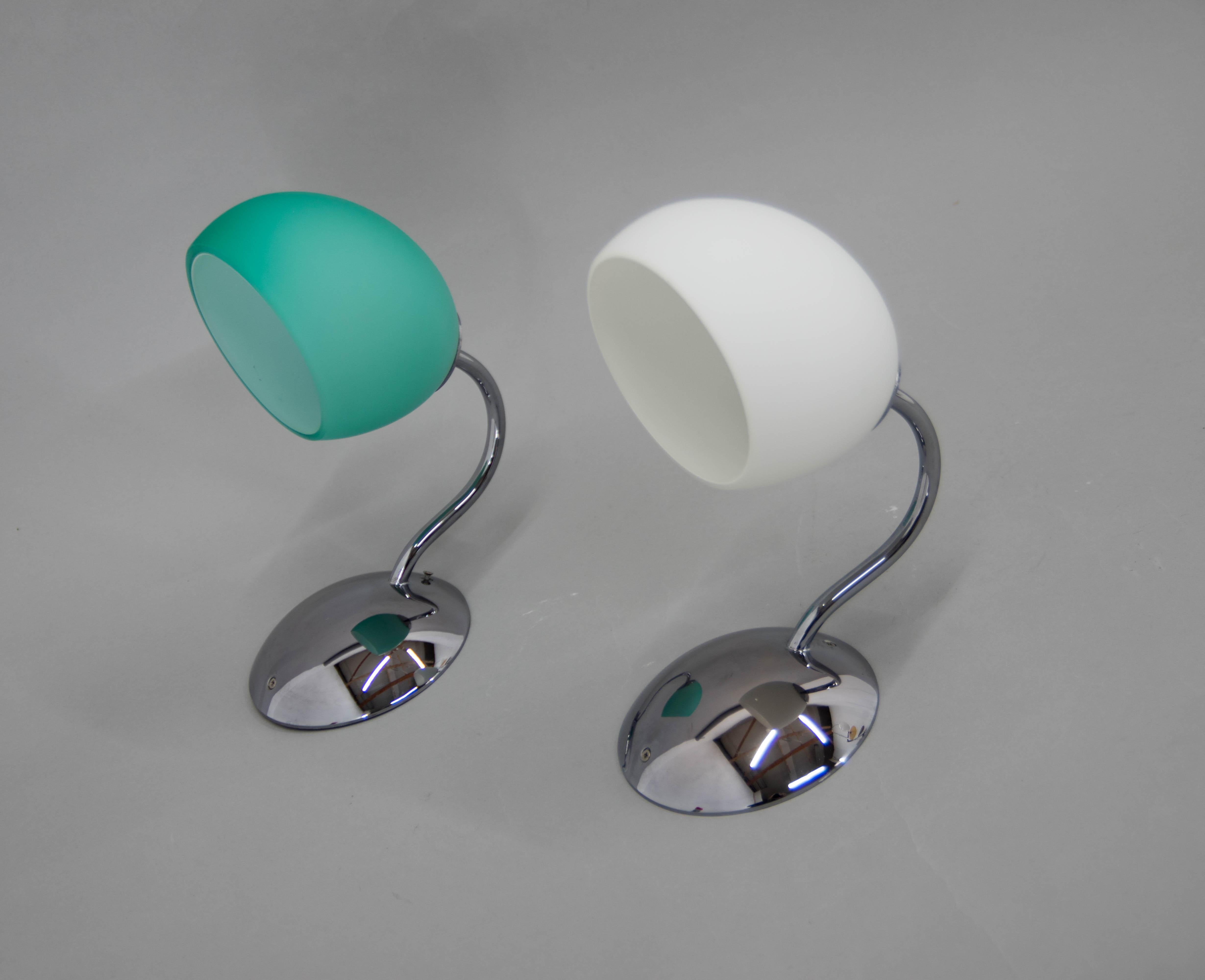 Glass Set of Two Leucos P3 Wall Lights designed by Toso & Massari, Italy, 2010 For Sale
