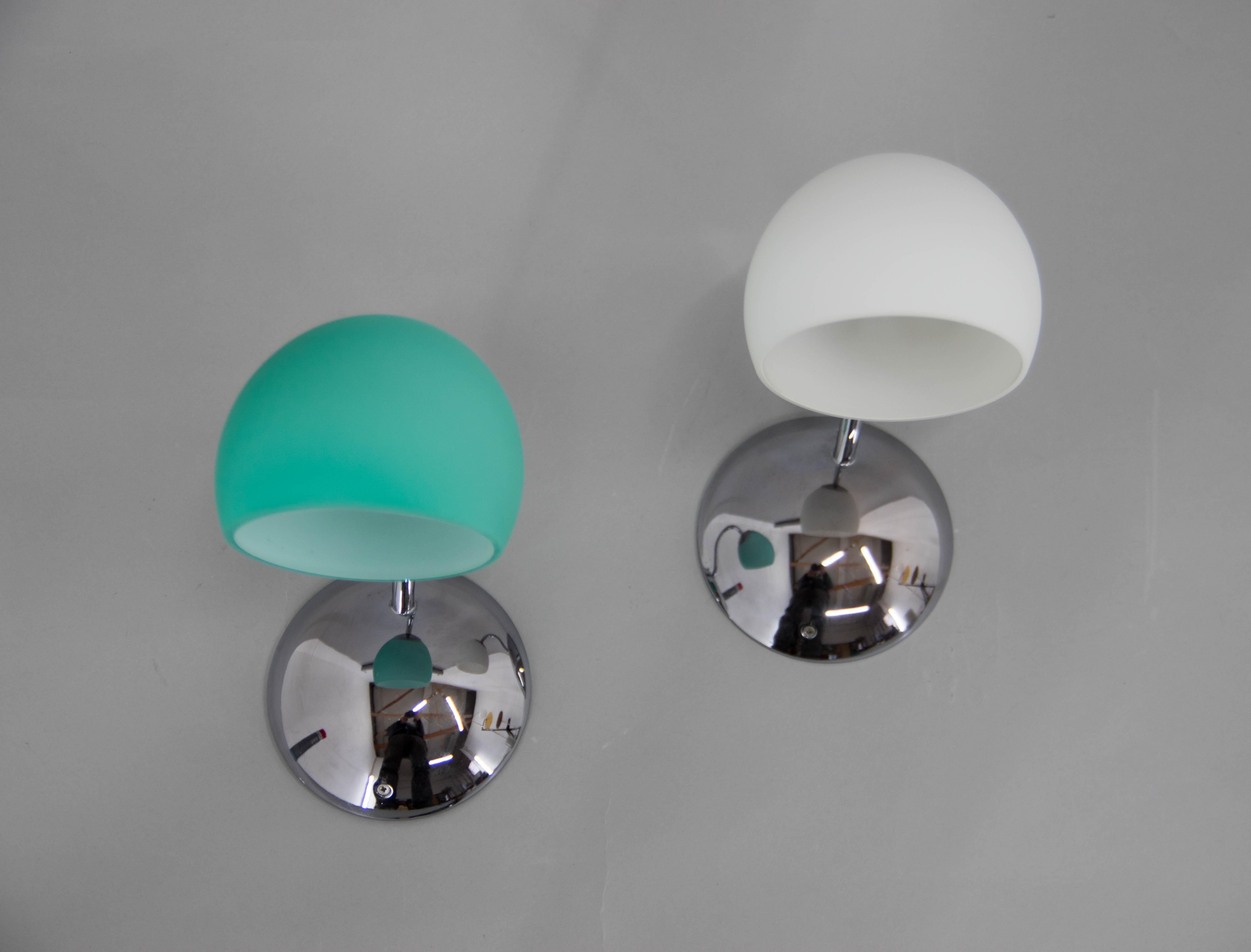 Set of Two Leucos P3 Wall Lights designed by Toso & Massari, Italy, 2010 For Sale 3