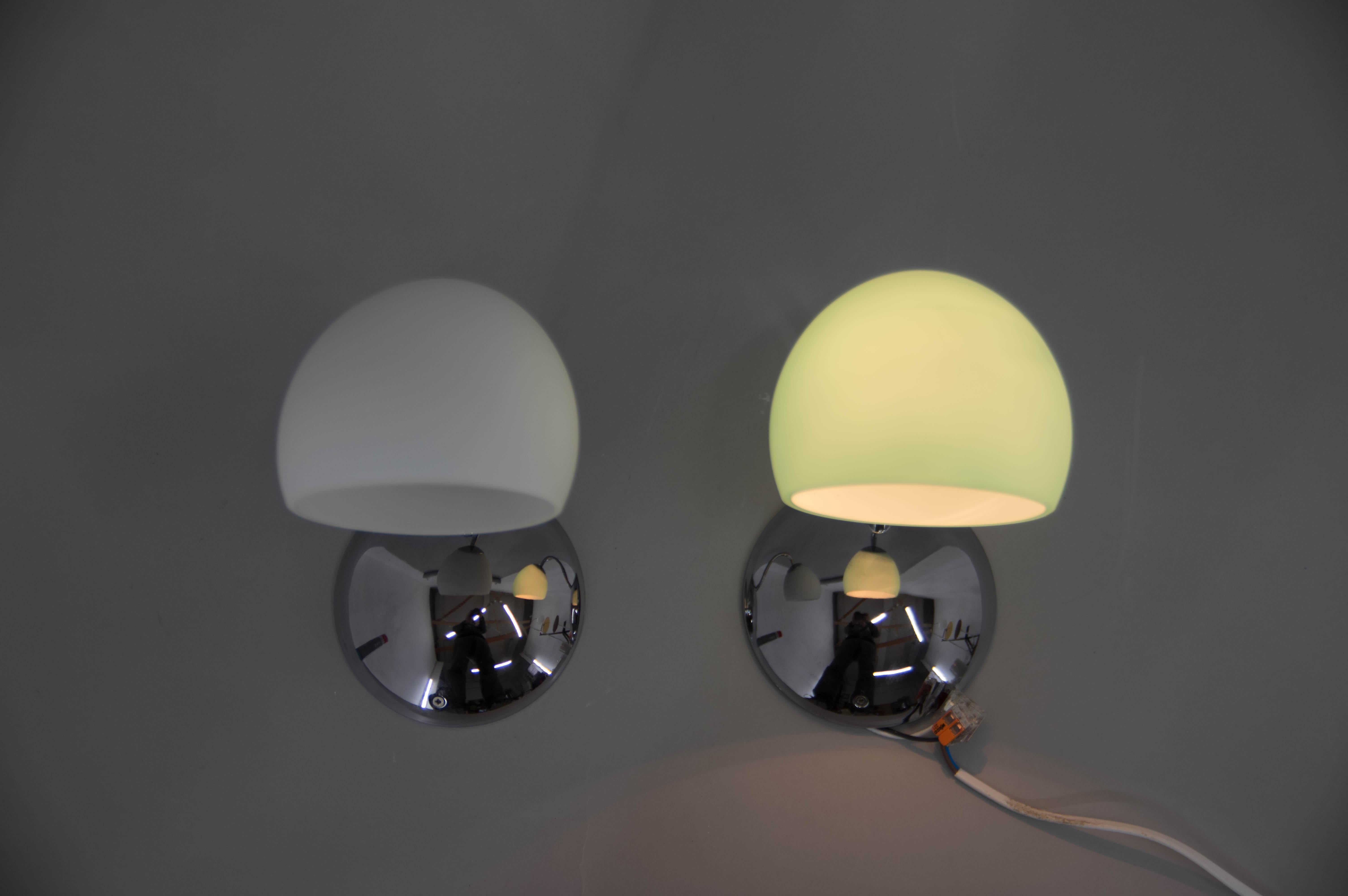 Set of Two Leucos P3 Wall Lights designed by Toso & Massari, Italy, 2010 For Sale 4