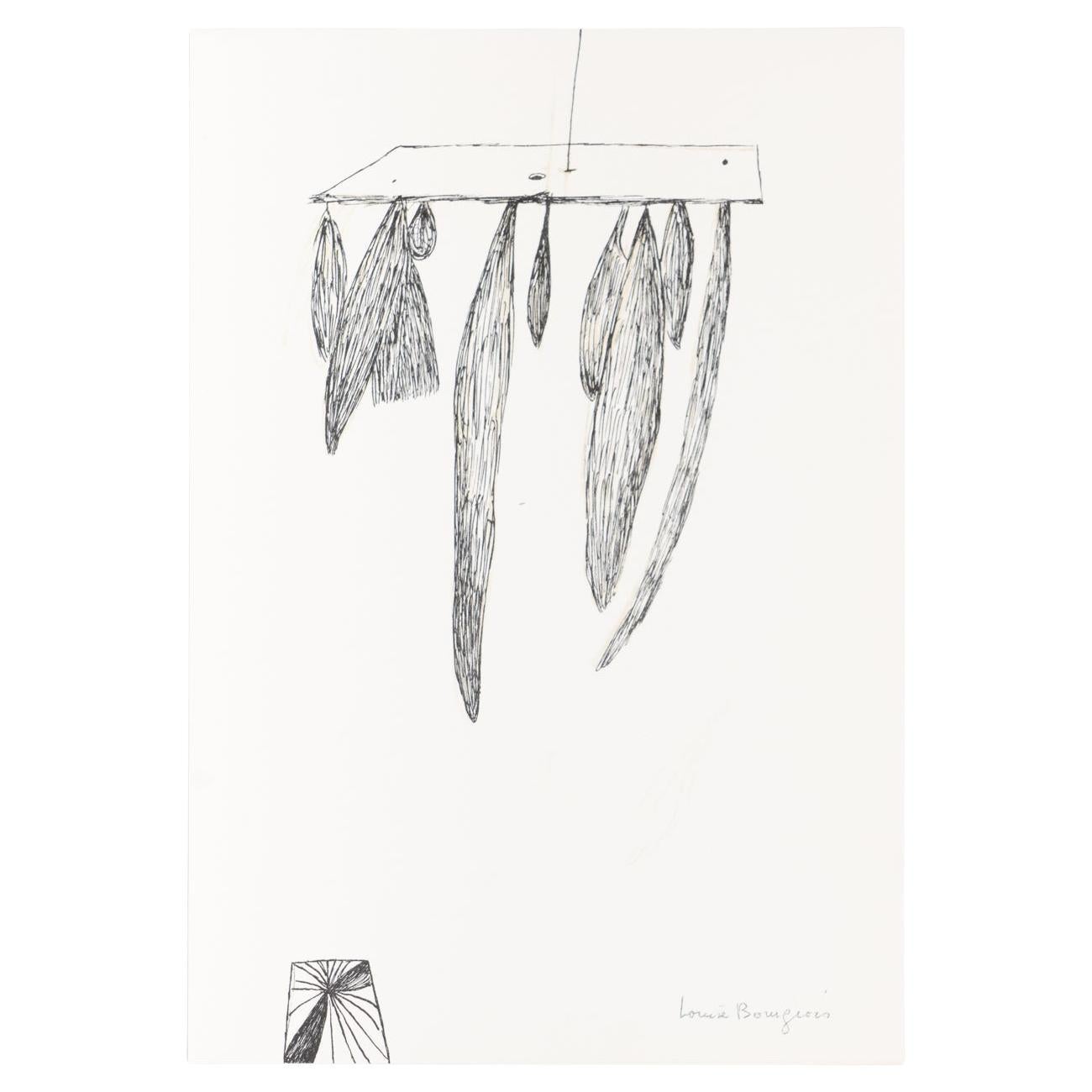 Louise Bourgeois Mid Century Modern Lithography For Sale