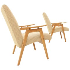 Set of Two Lounge Chair by Jaroslav Šmídek for Jitona, 1960s