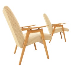 Set of Two Lounge Chair by Jaroslav Šmídek for Jitona, 1960s