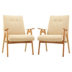 Set of Two Lounge Chair by Jaroslav Šmídek for Jitona, 1960s