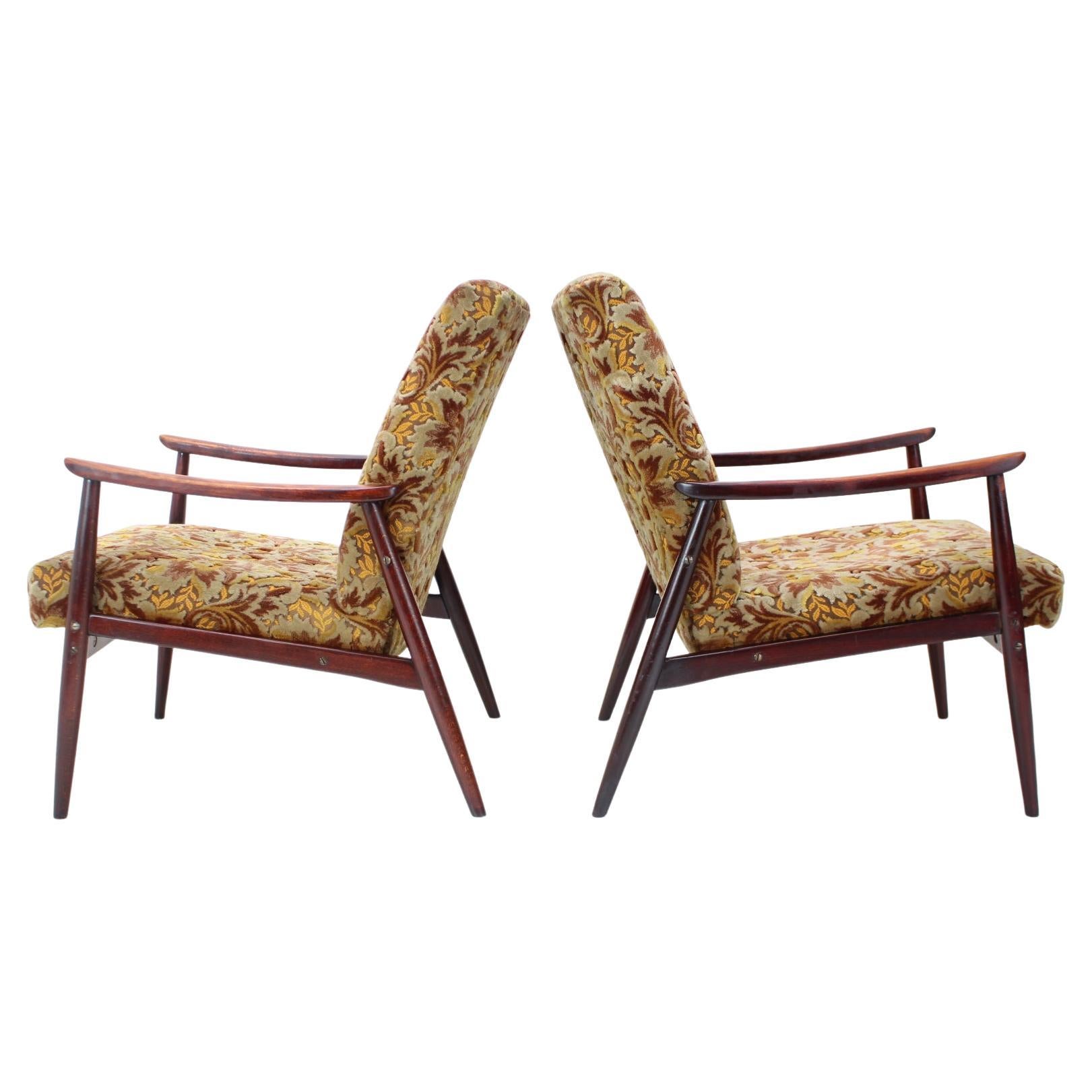Set of Two Lounge Chair by Jitona, 1970s