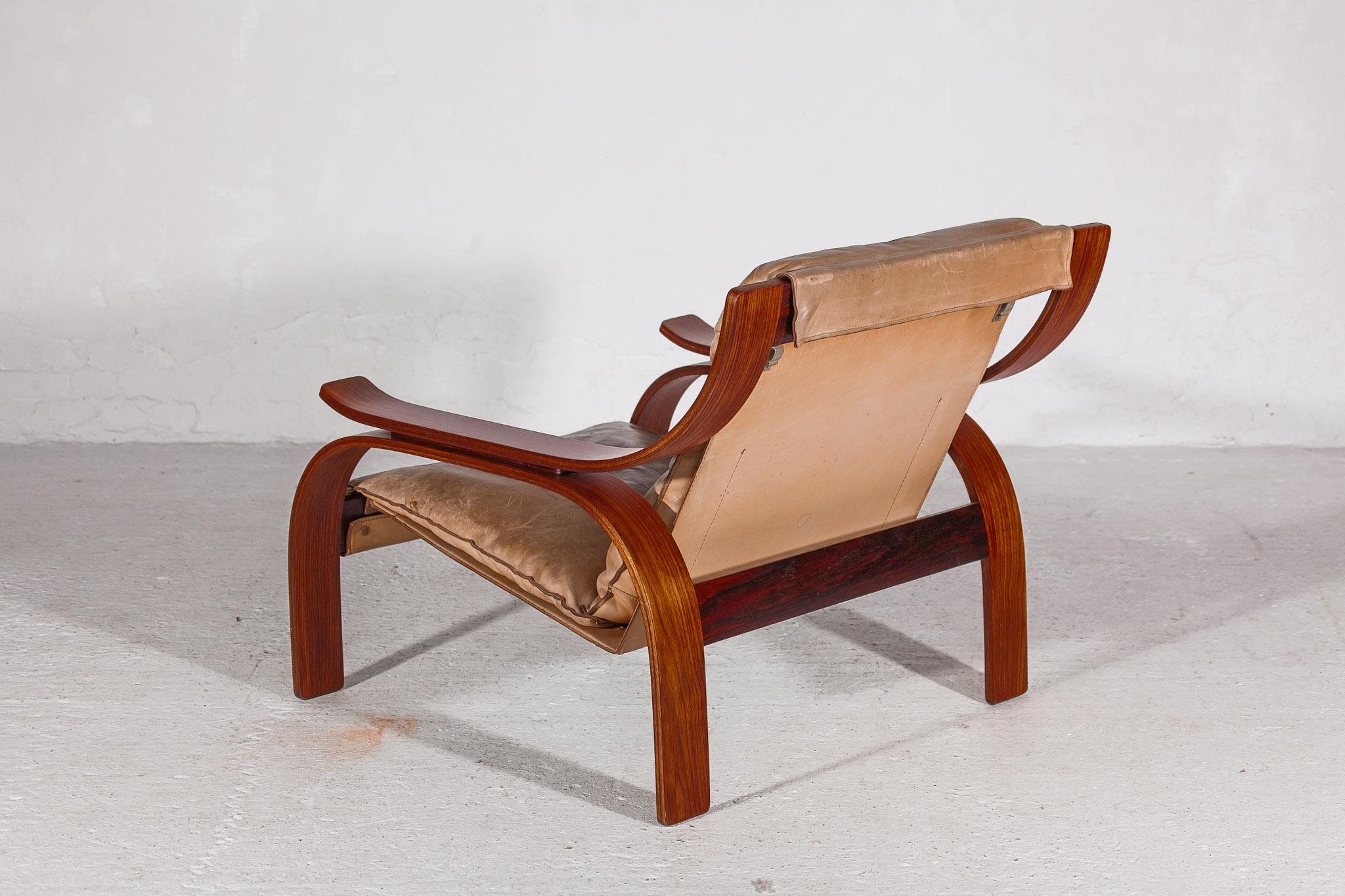 Hand-Crafted Set of Two Lounge Chairs designed by Marco Zanuso, 1962 Italy, Model 