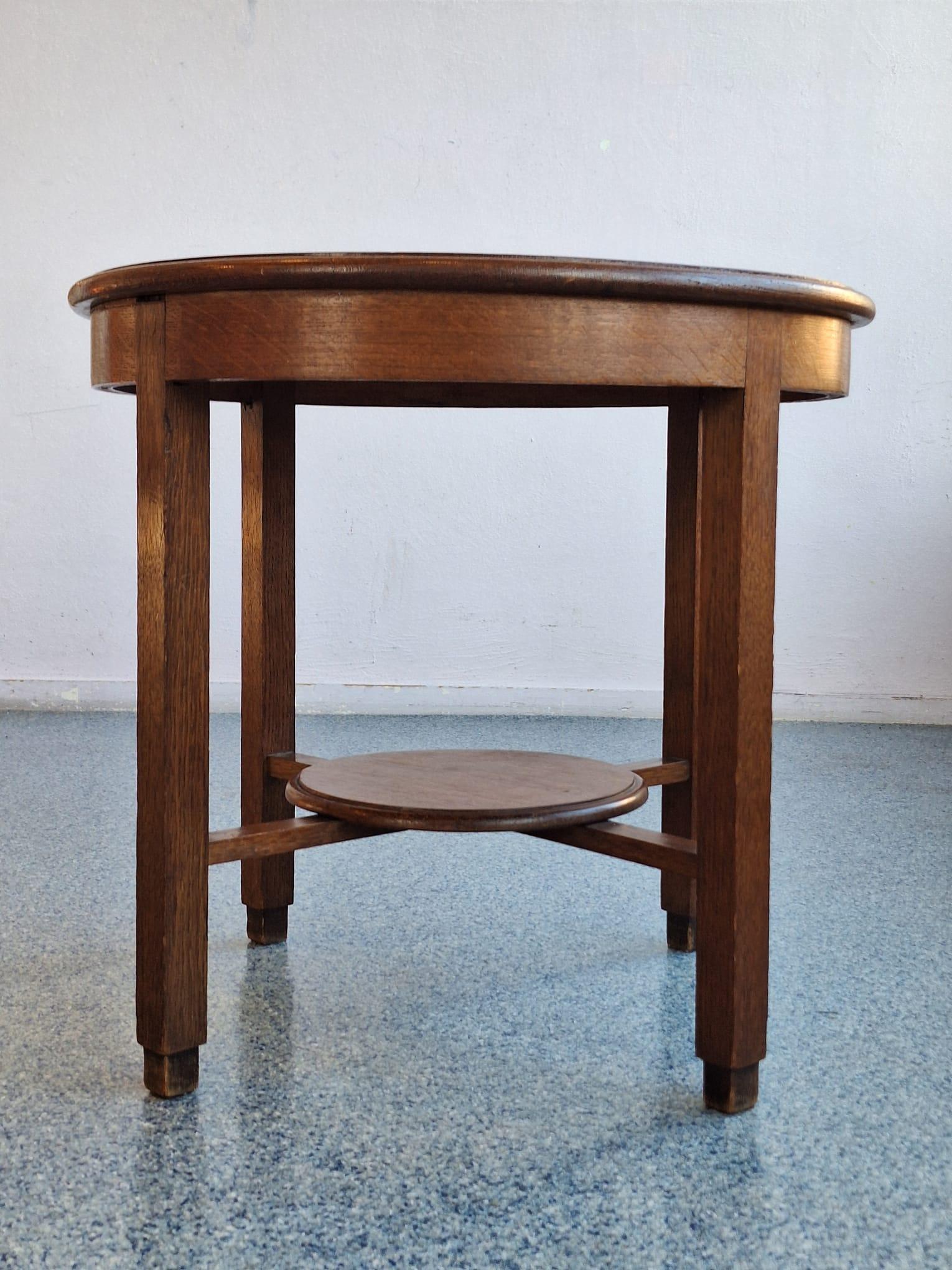 Ensemble de deux chaises basses et table basses d'Amsterdam  École/Art déco en vente 2