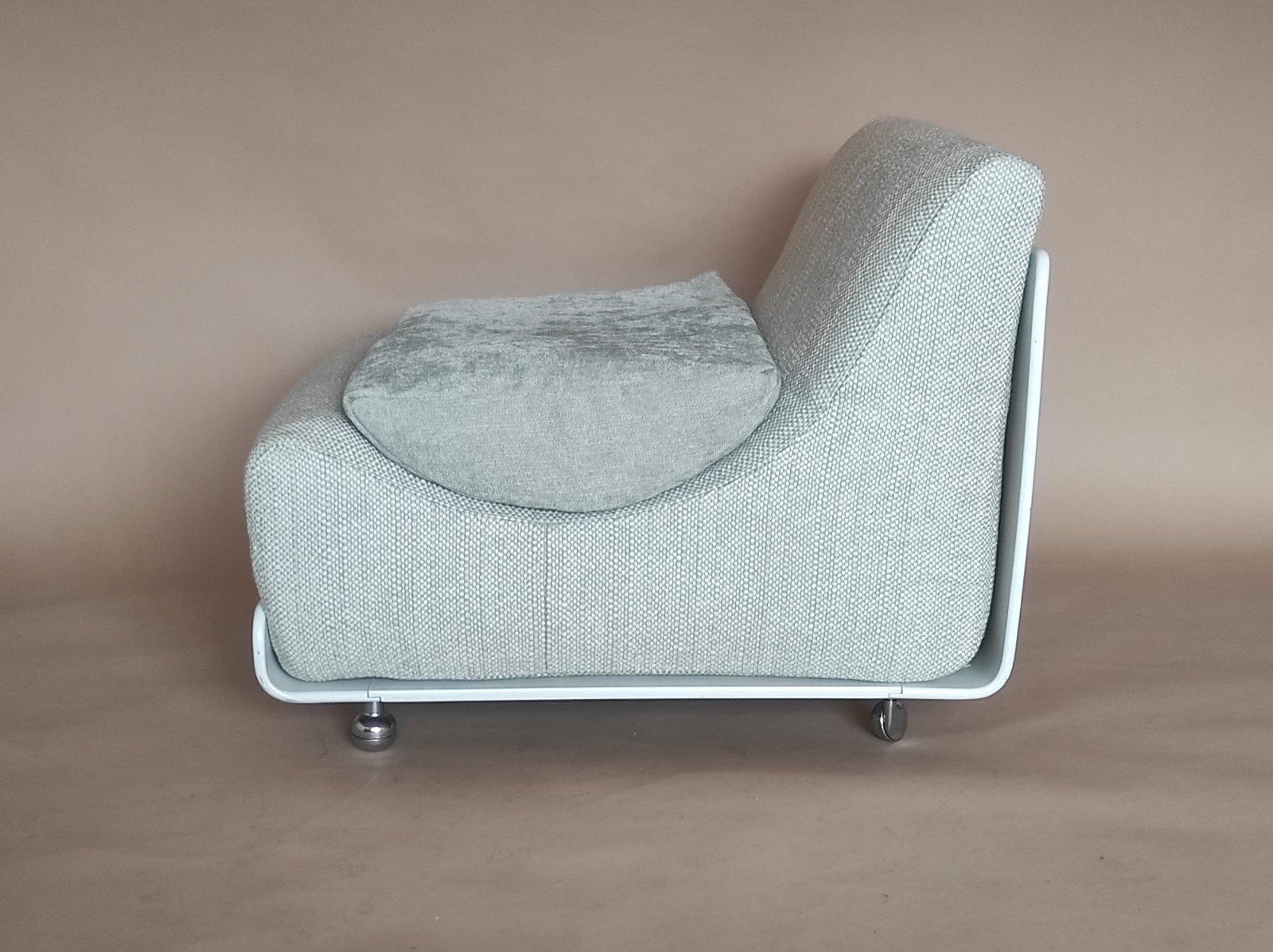 Tedesco Set di due sedie longue modulari Luigi Colani per CORS anni '60 in vendita
