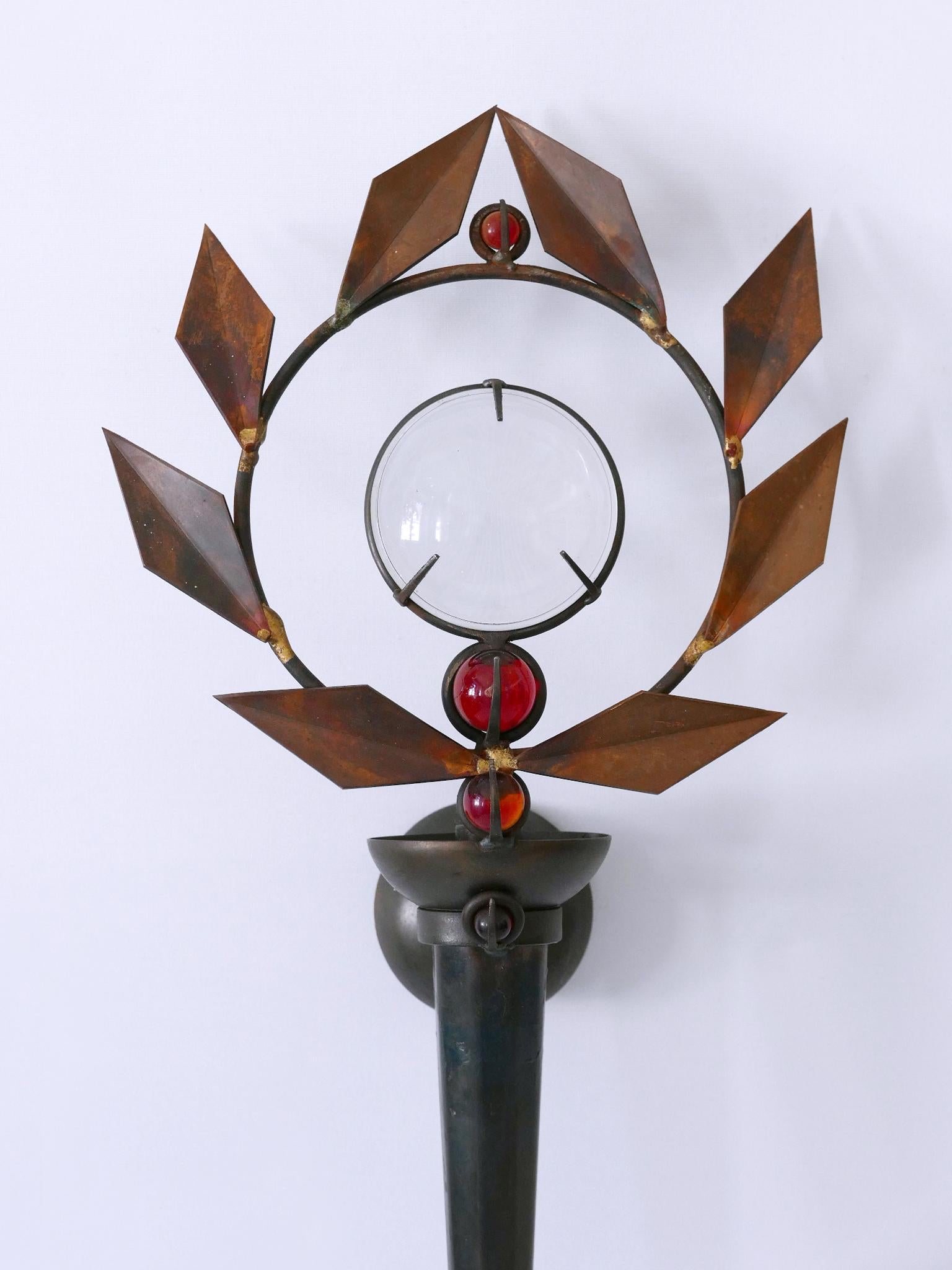 Set of Two Mark Brazier-Jones Candlesticks Model Olympia 1990s, Signed & Dated For Sale 6