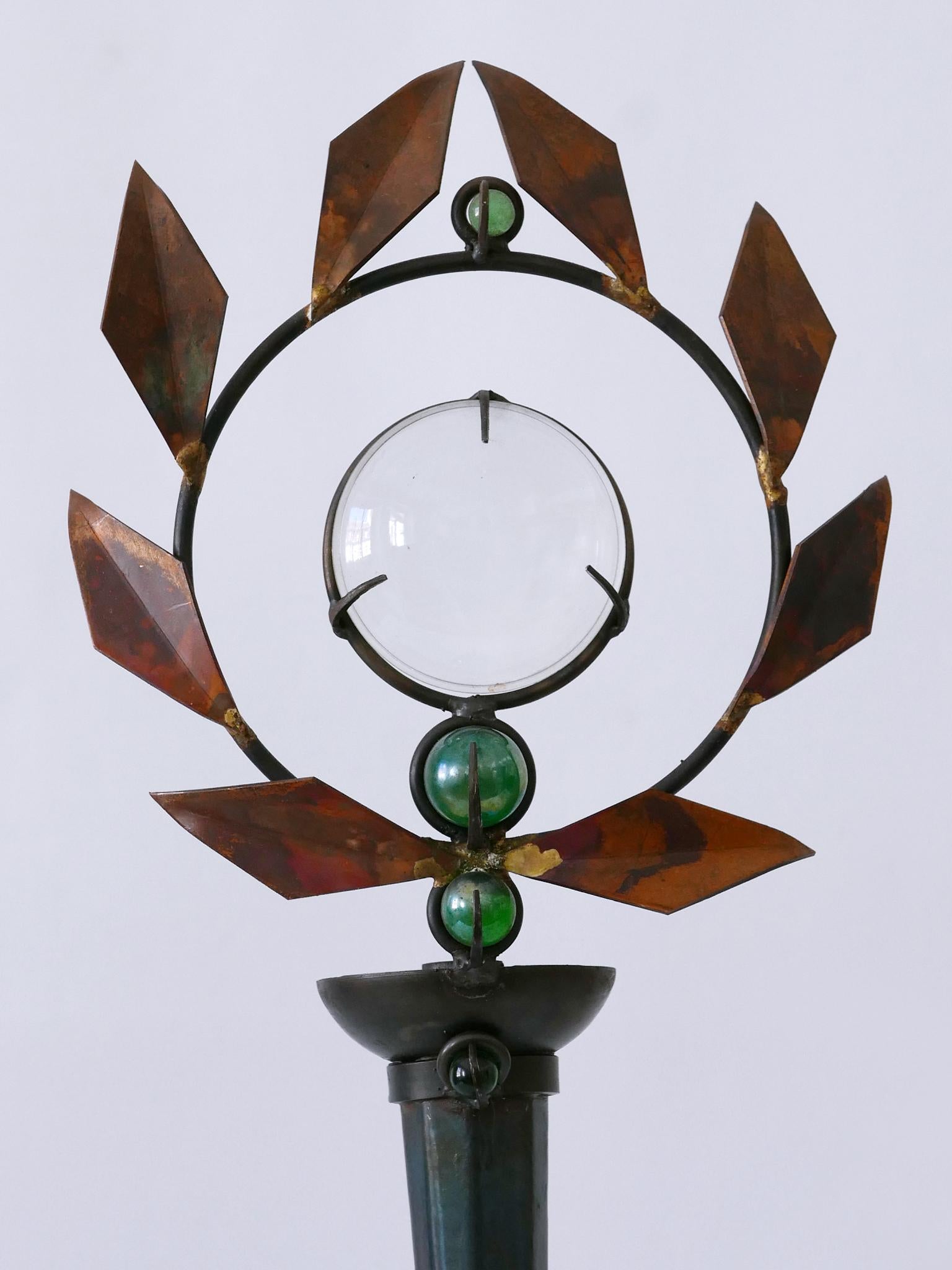 Set of Two Mark Brazier-Jones Candlesticks Model Olympia 1990s, Signed & Dated For Sale 2