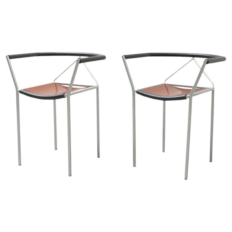 Tabouret 'sgabello alto' de Maurizio Peregalli pour Zeus, 1980