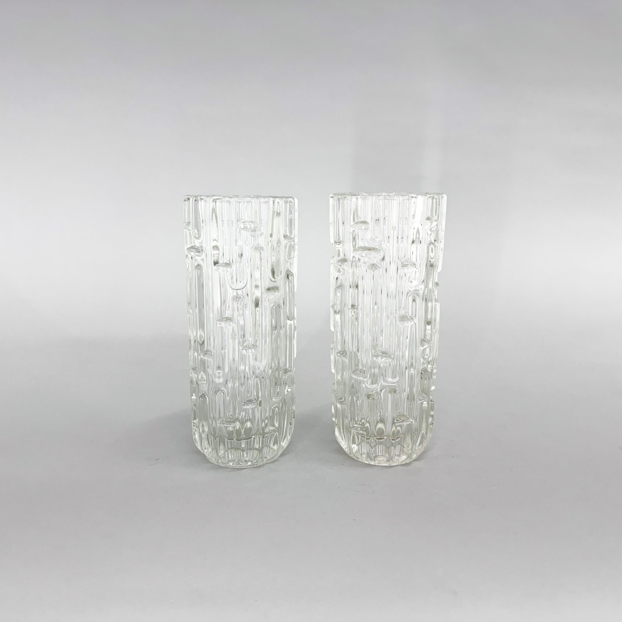 Set of Two 'Maze' Vases by Frantisek Vizner, 1965 For Sale 3