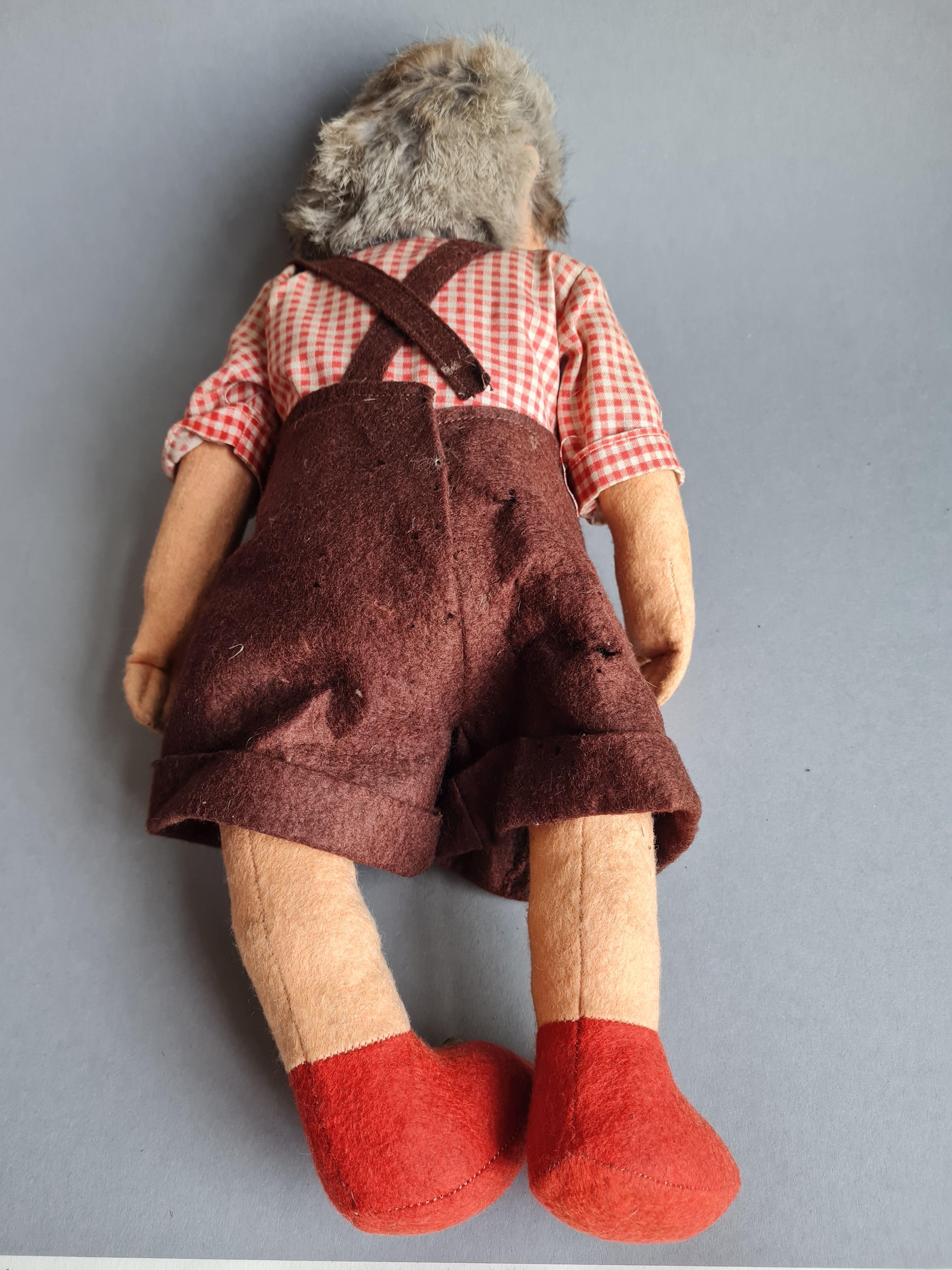 Mohair Set of two Meckis  Steiff Germany 60ies For Sale
