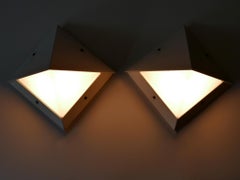 Set of Two Medium Outdoor Wall Lamps or Sconces by BEGA, 1980s, Germany