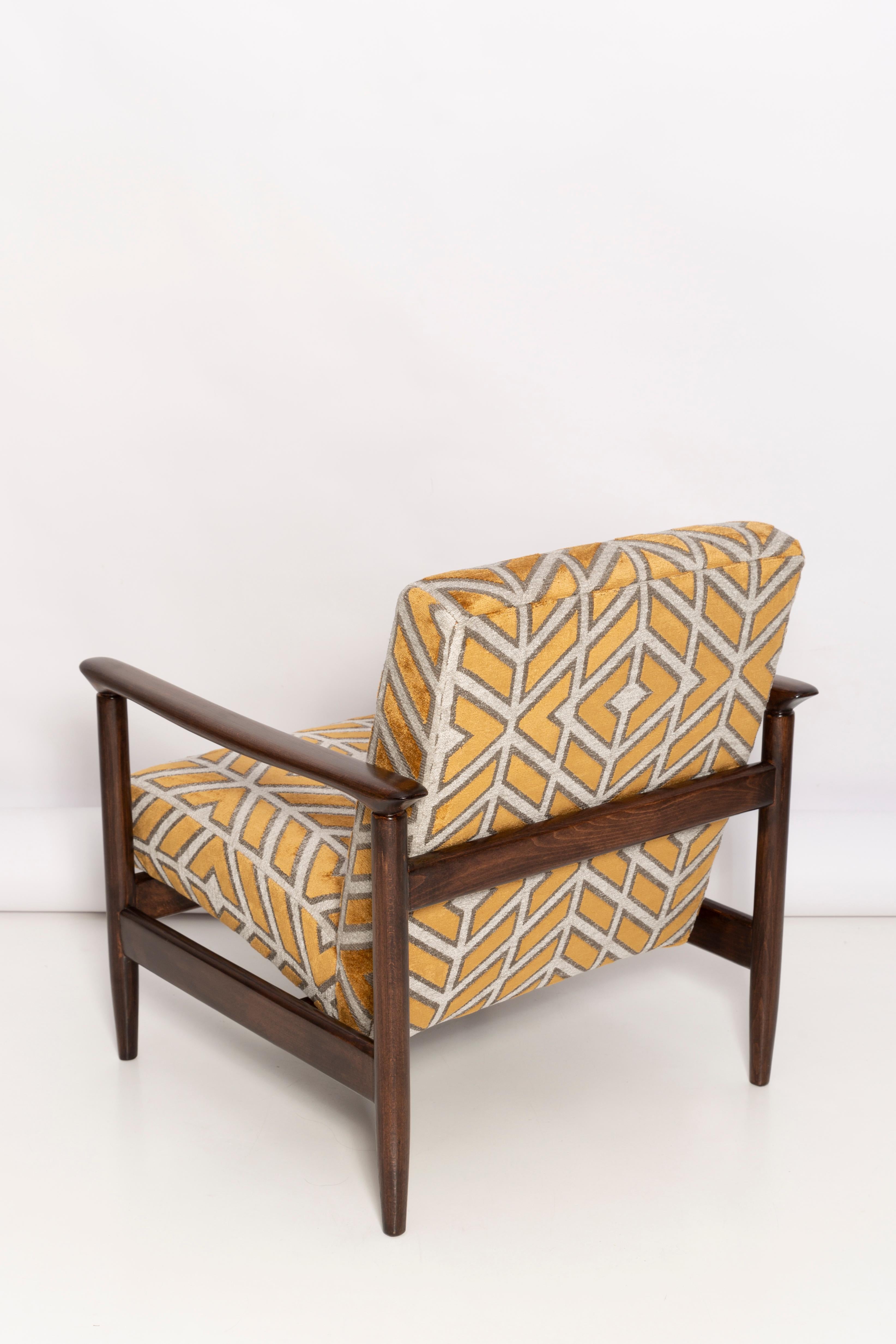 Set of Two Mid Century Armchairs, by Edmund Homa, Europe, 1960s For Sale 4