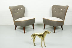 Set of Two Midcentury Artifort Cocktail Chairs by Theo Ruth, 1960s
