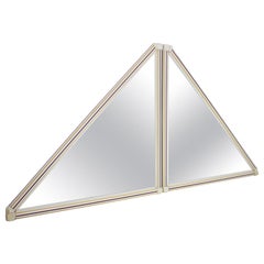 Set of Two Mid-Century Big Mirrors, 1970
s