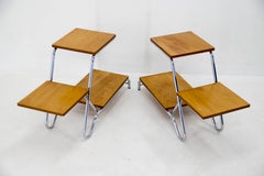 Set von zwei Blumenständern aus der Mitte des Jahrhunderts, Tschechoslowakei, 1960er Jahre