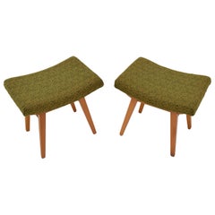 Set of Two Midcentury Footstools Ton, 1960s