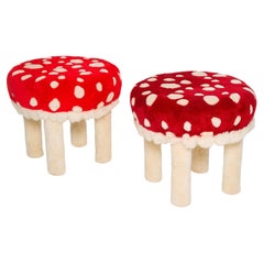 Wood Footstools