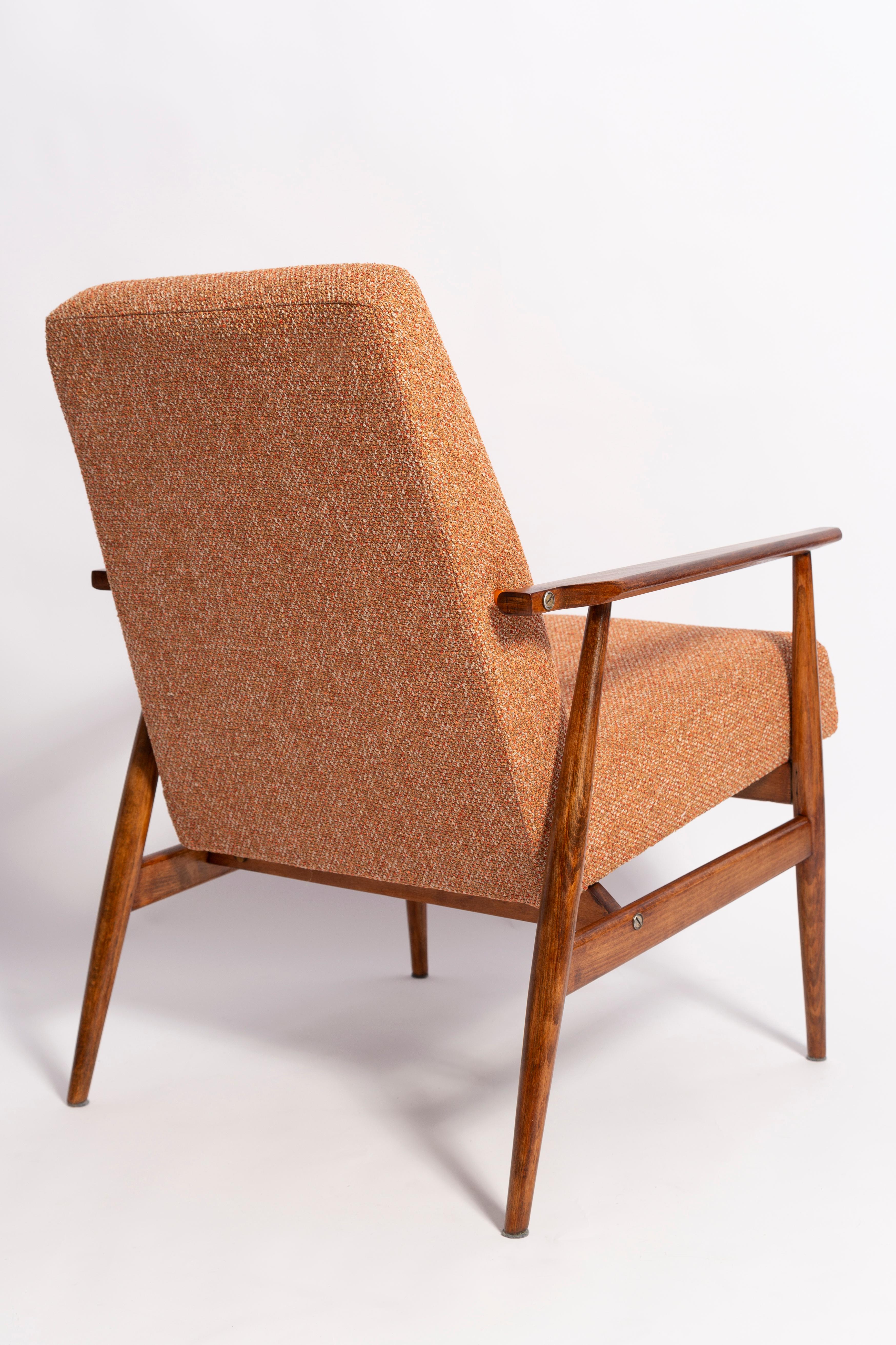 Set of Two Mid-Century Melange Dante Armchairs, H. Lis, 1960s For Sale 3